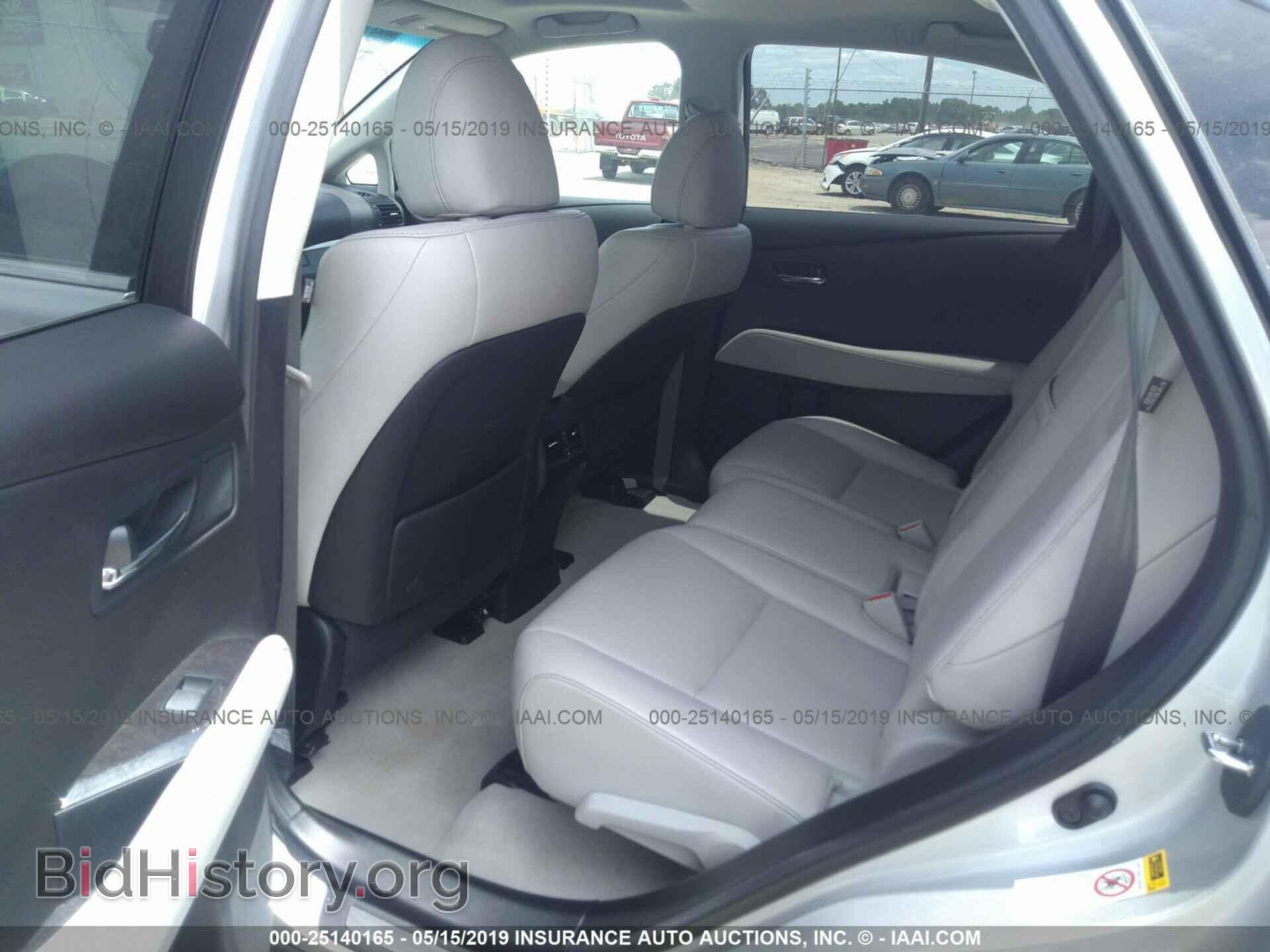 2015 LEXUS RX - VIN: 2T2ZK1BA1FC173372 - Фото 8