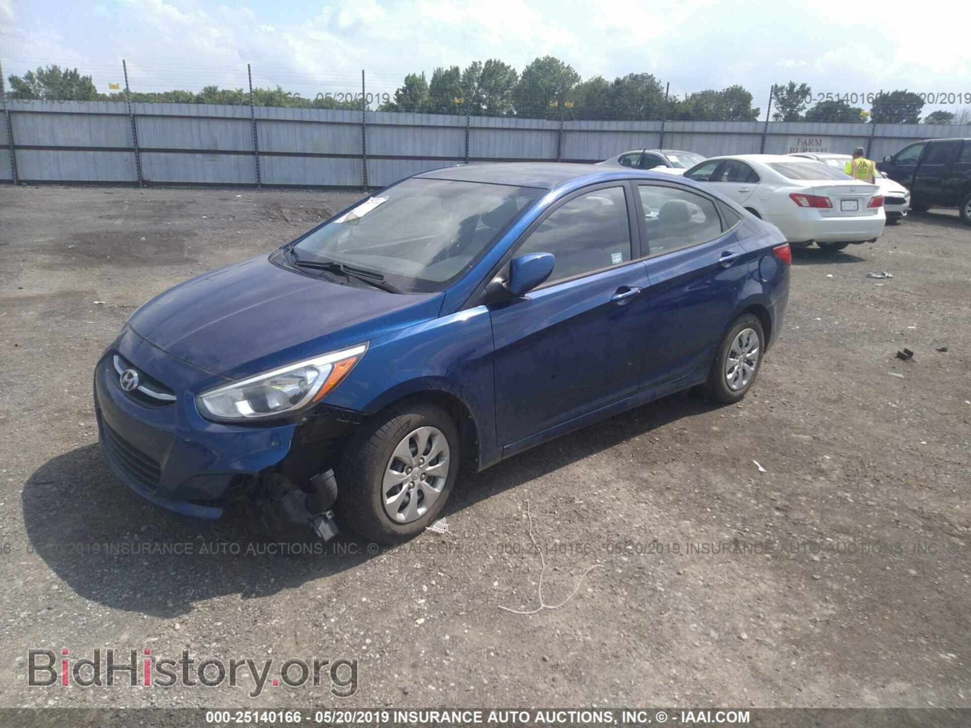 2016 HYUNDAI ACCENT - VIN: KMHCT4AE4GU947515 - Фото 2