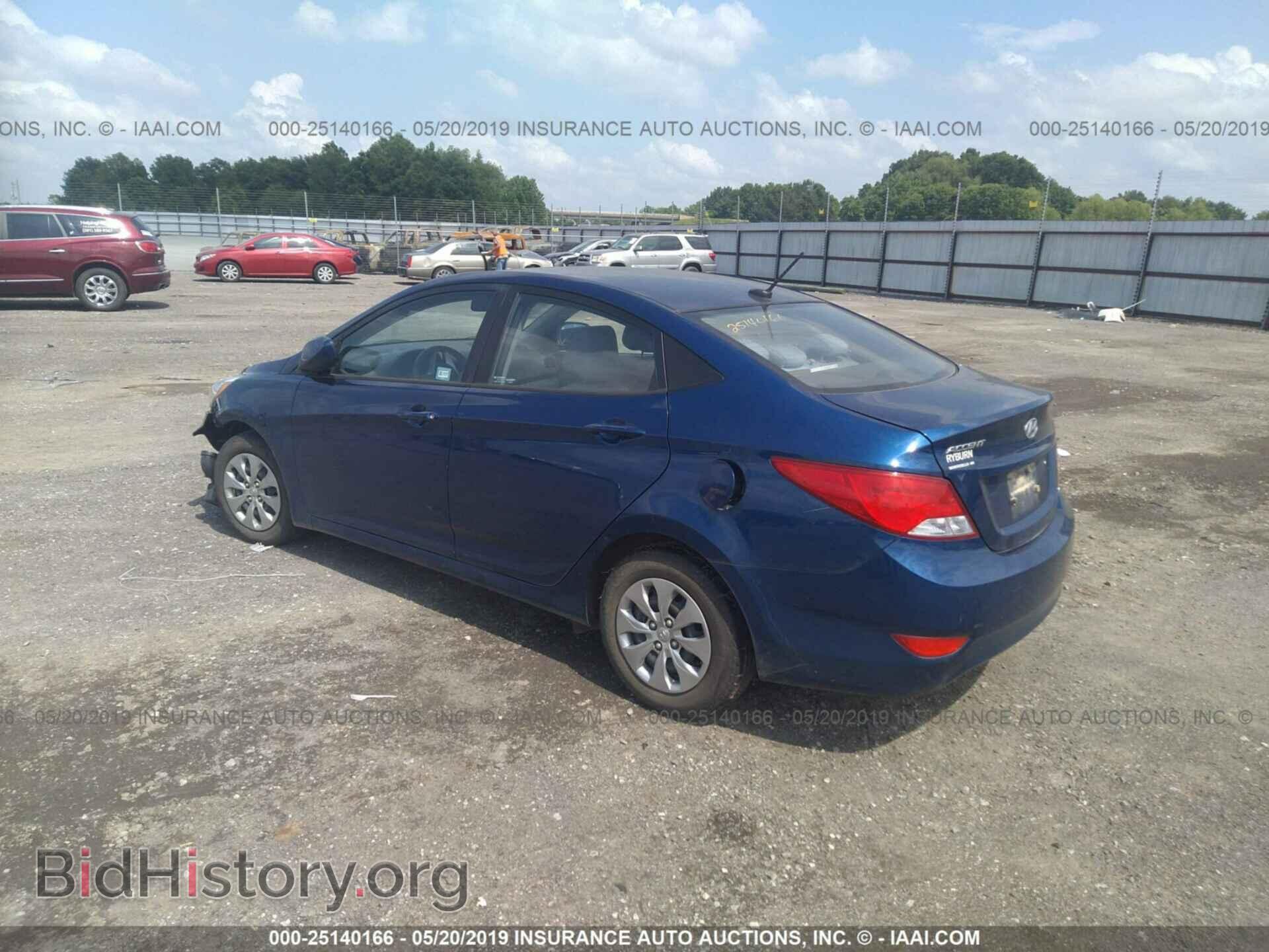 2016 HYUNDAI ACCENT - VIN: KMHCT4AE4GU947515 - Фото 3