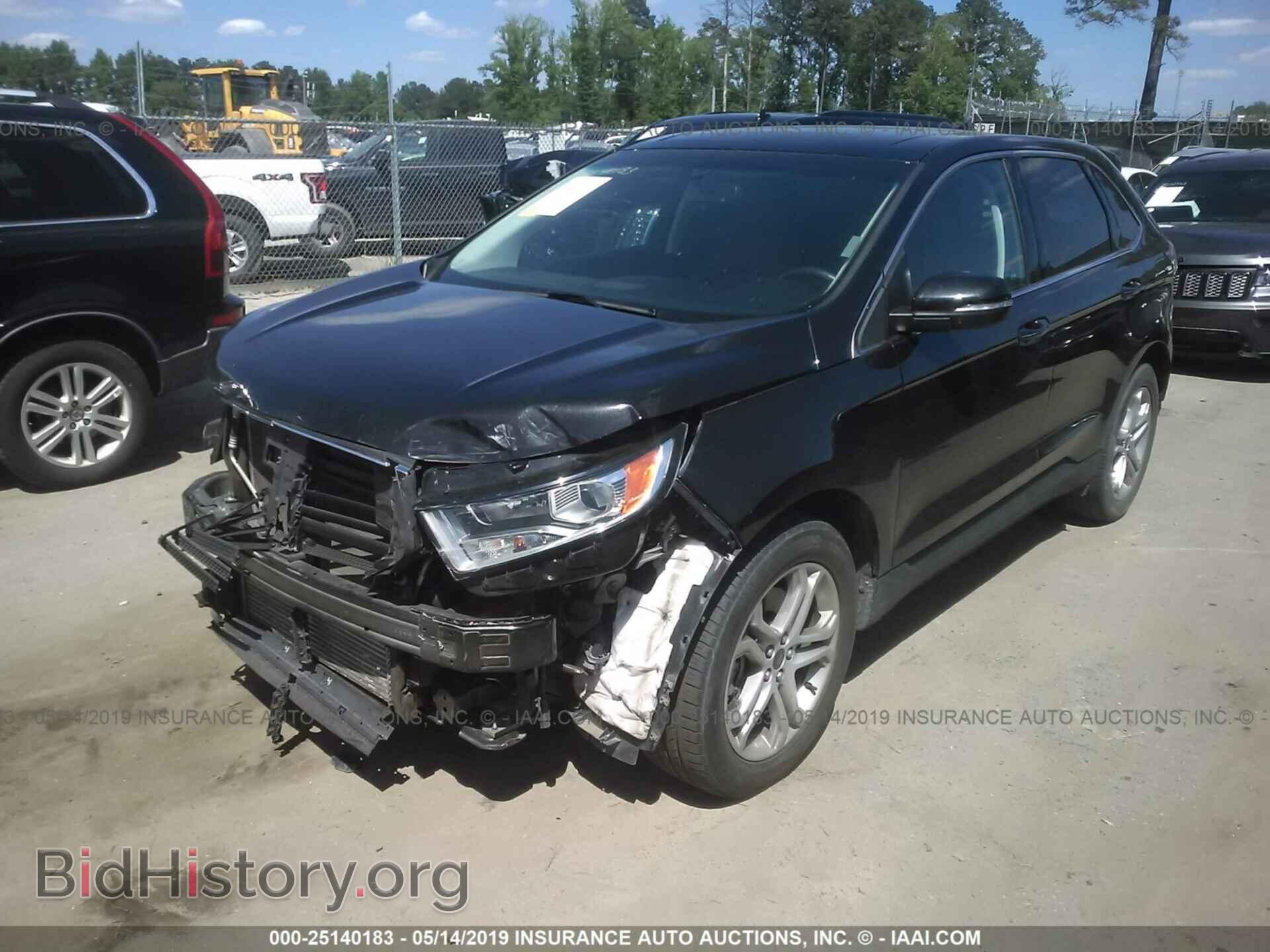 2015 FORD EDGE - VIN: 2FMTK4K9XFBC08996 - Фото 2