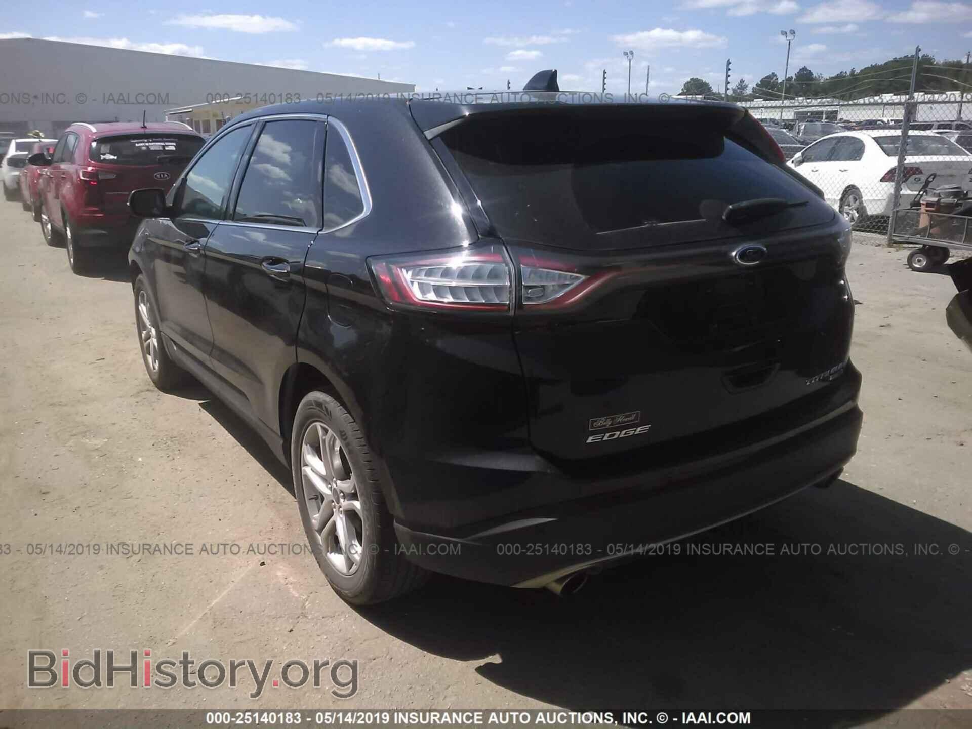 2015 FORD EDGE - VIN: 2FMTK4K9XFBC08996 - Фото 3