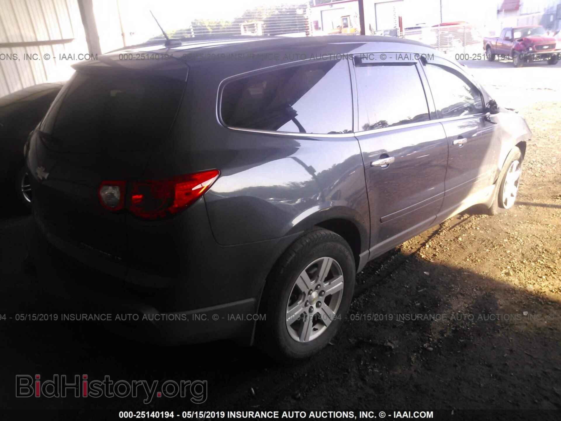 2012 CHEVROLET TRAVERSE - VIN: 1GNKRJEDXCJ281696 - Фото 4