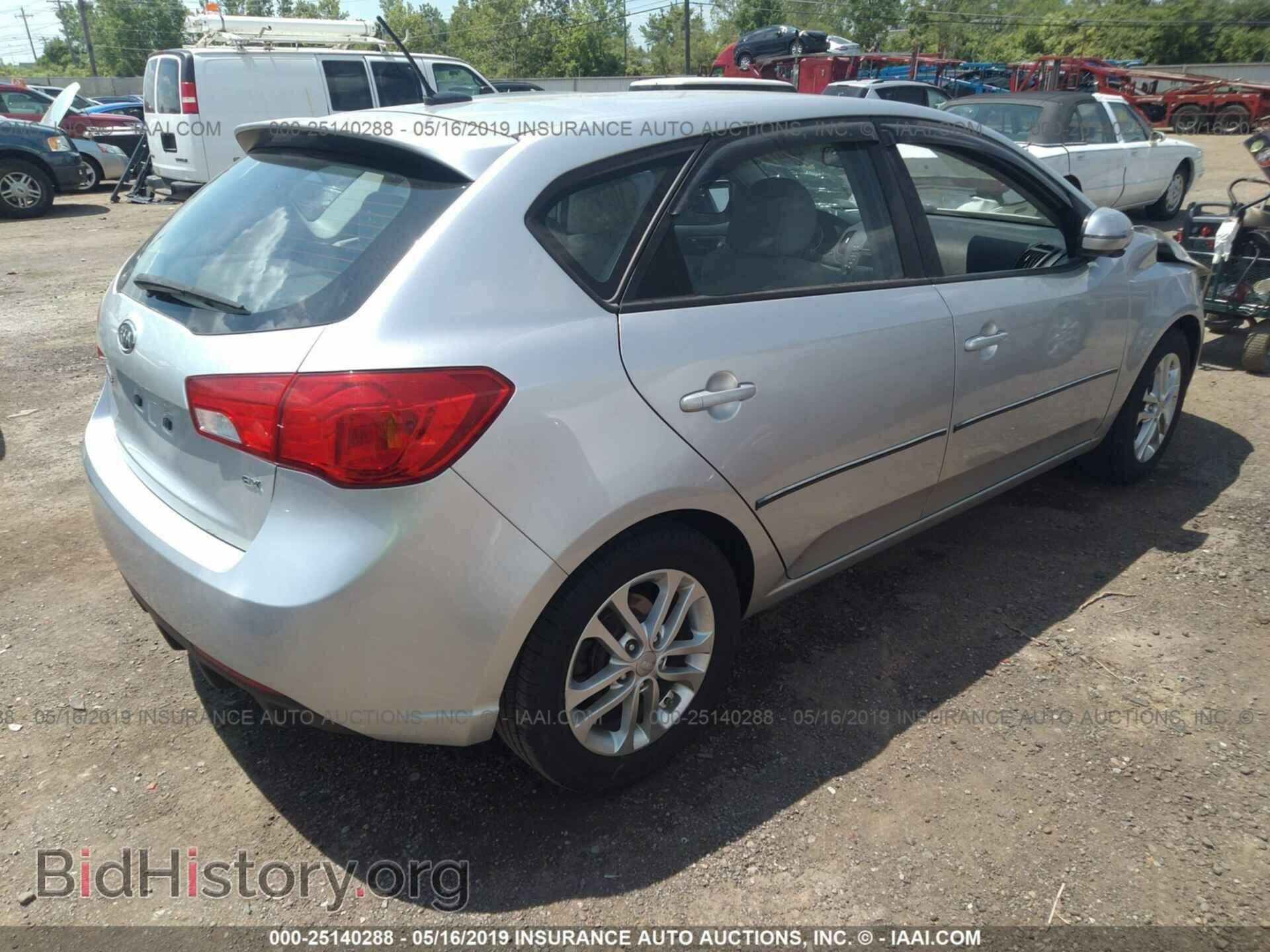 2012 KIA FORTE - VIN: KNAFU5A24C5568722 - Photo 4