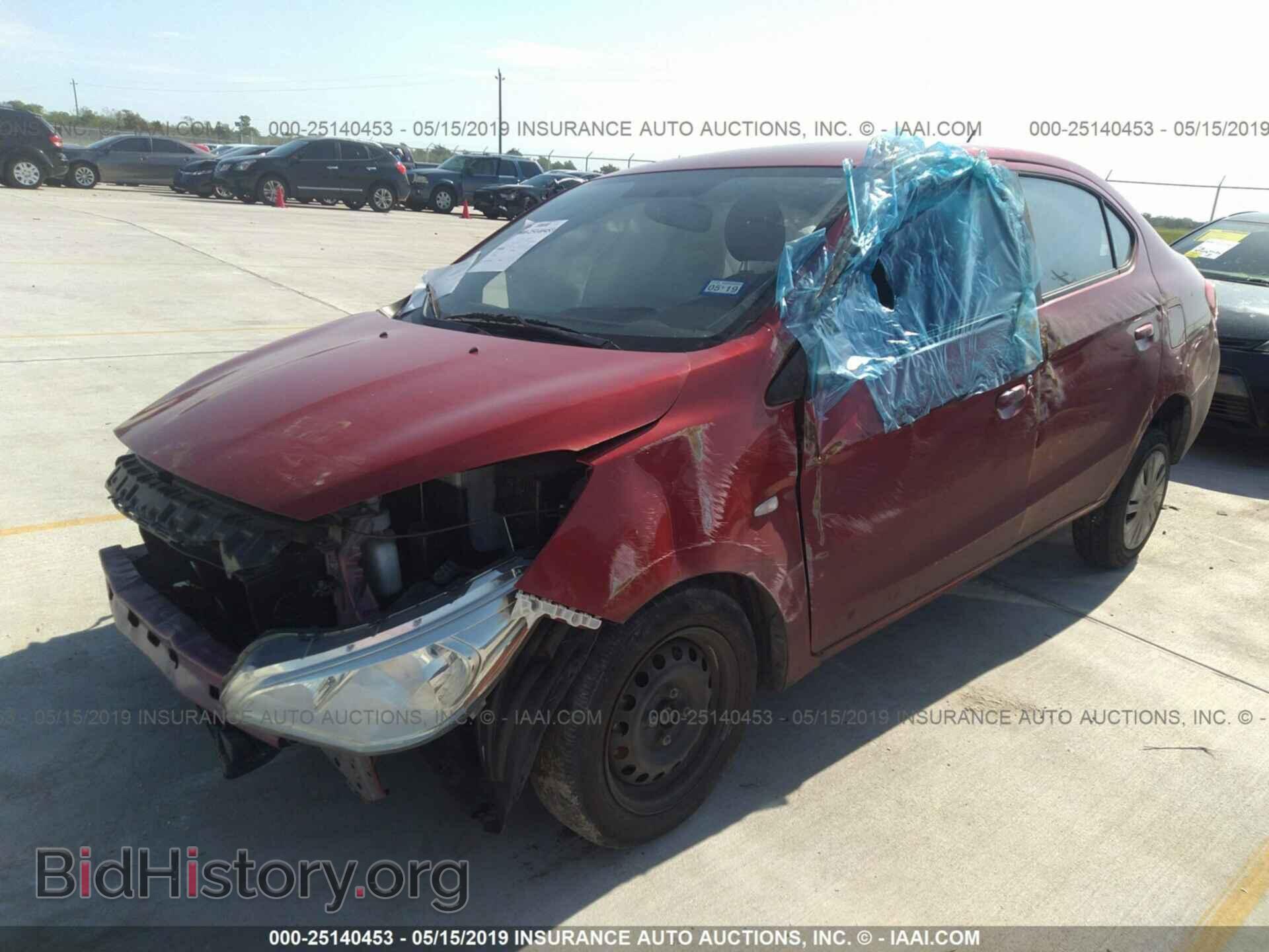 2017 MITSUBISHI MIRAGE - VIN: ML32F3FJ3HHF06093 - Фото 2