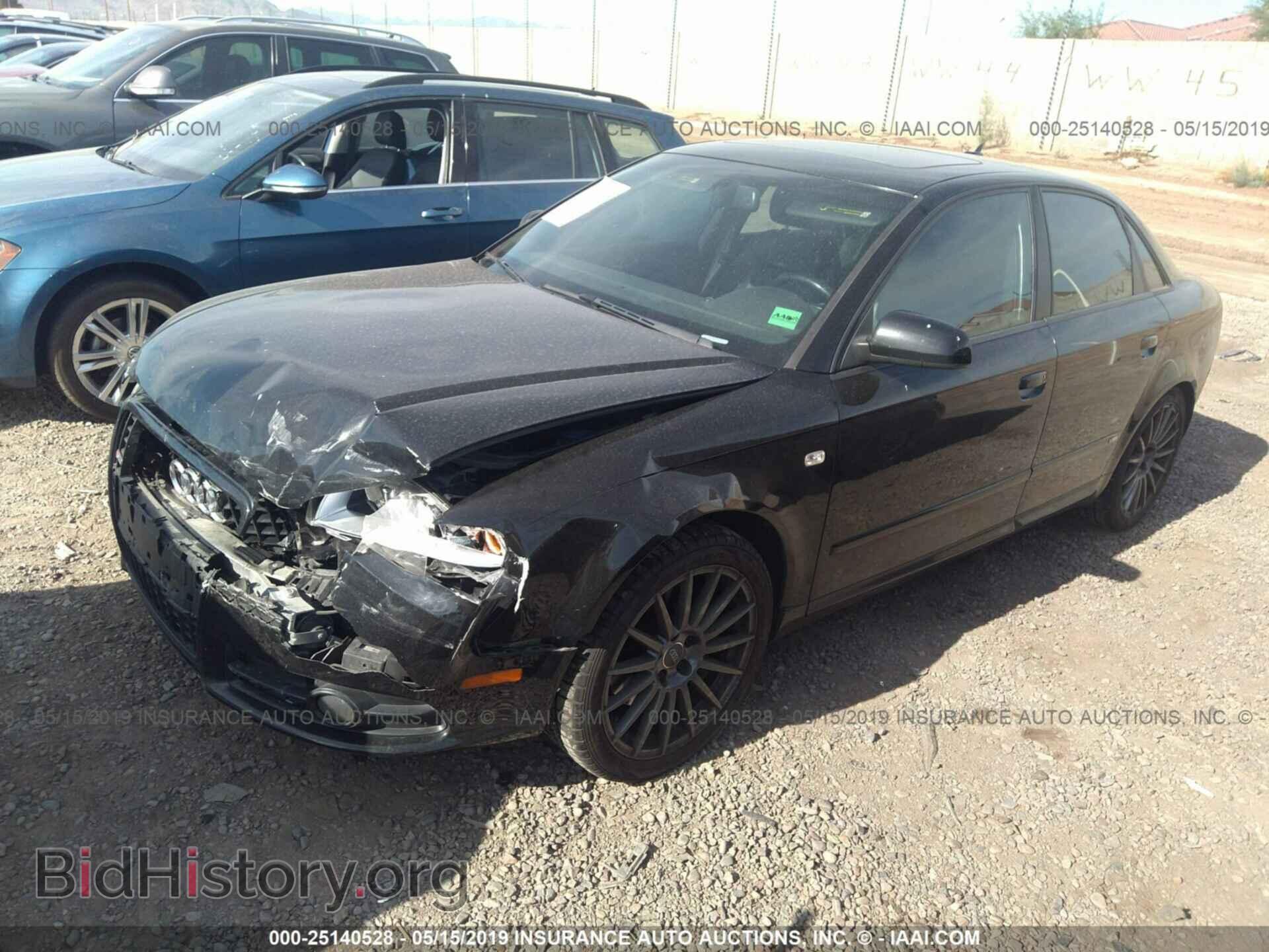 2007 AUDI A4 - VIN: WAUEF78E67A032241 - Фото 2