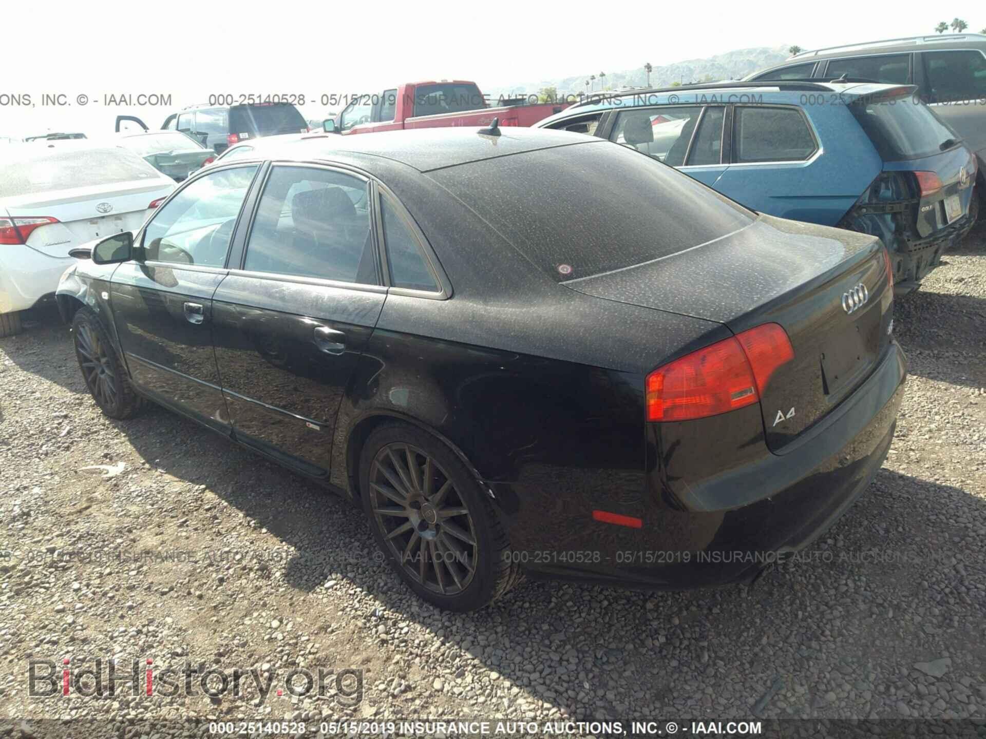 2007 AUDI A4 - VIN: WAUEF78E67A032241 - Фото 3