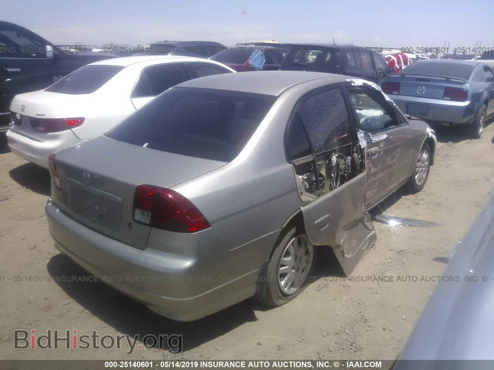 2005 HONDA CIVIC - VIN: 2HGES16535H608933 - Фото 4