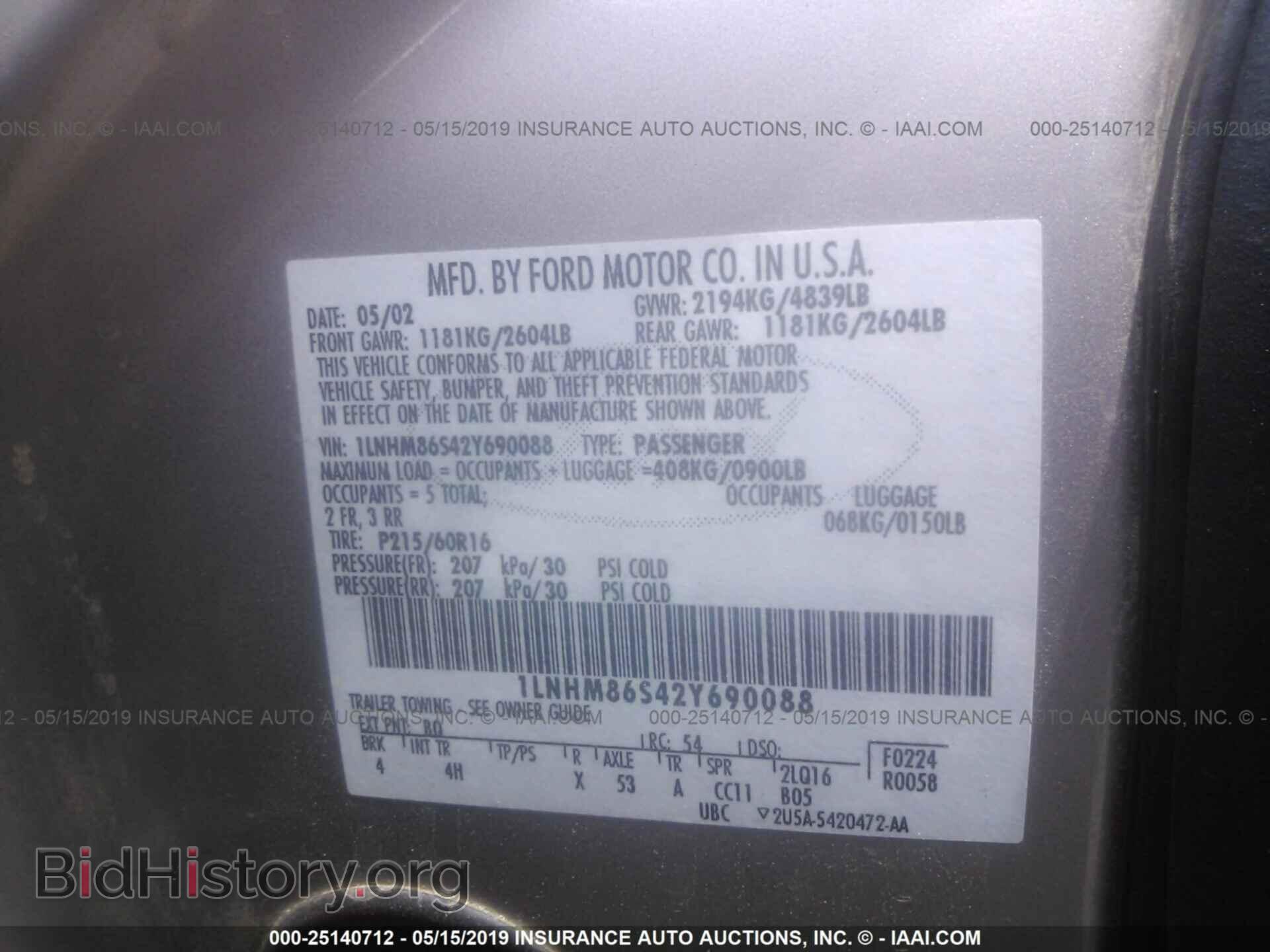 2002 Lincoln LS - VIN: 1LNHM86S42Y690088 - Photo 9