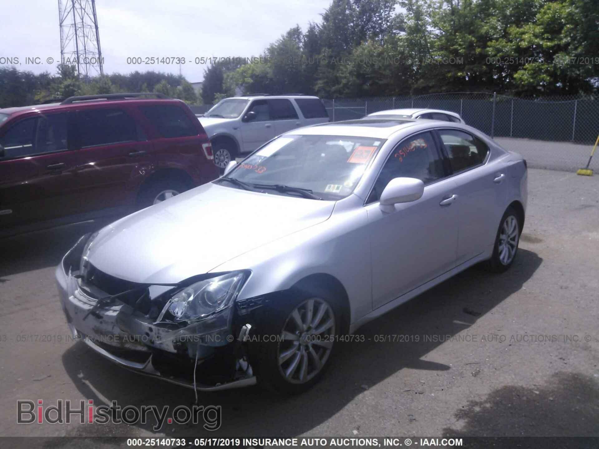 2008 LEXUS IS - VIN: JTHCK262782021924 - Фото 2