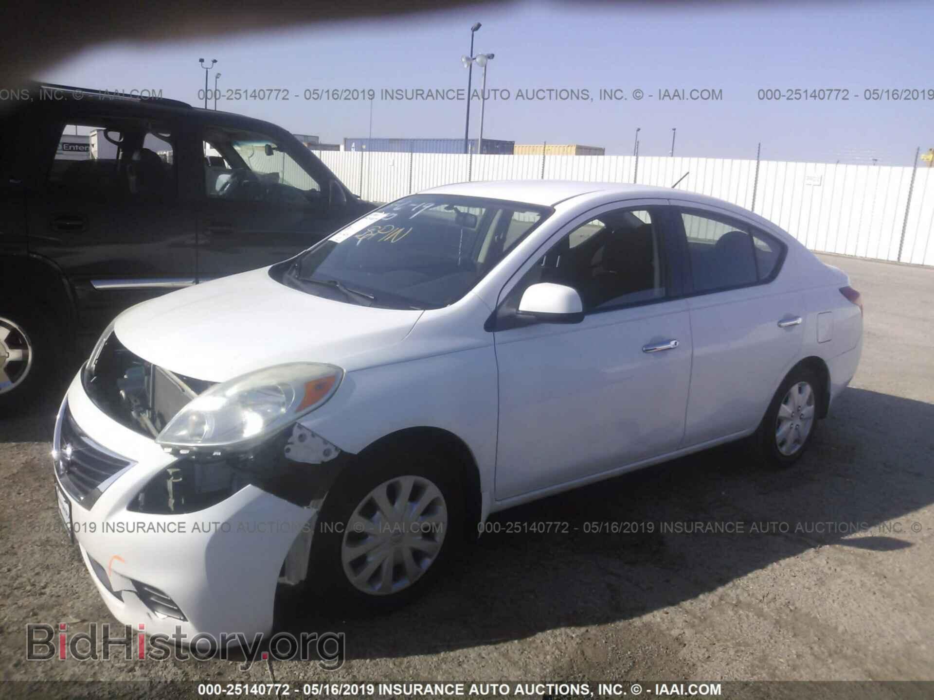 2012 NISSAN VERSA - VIN: 3N1CN7AP4CL856317 - Фото 2