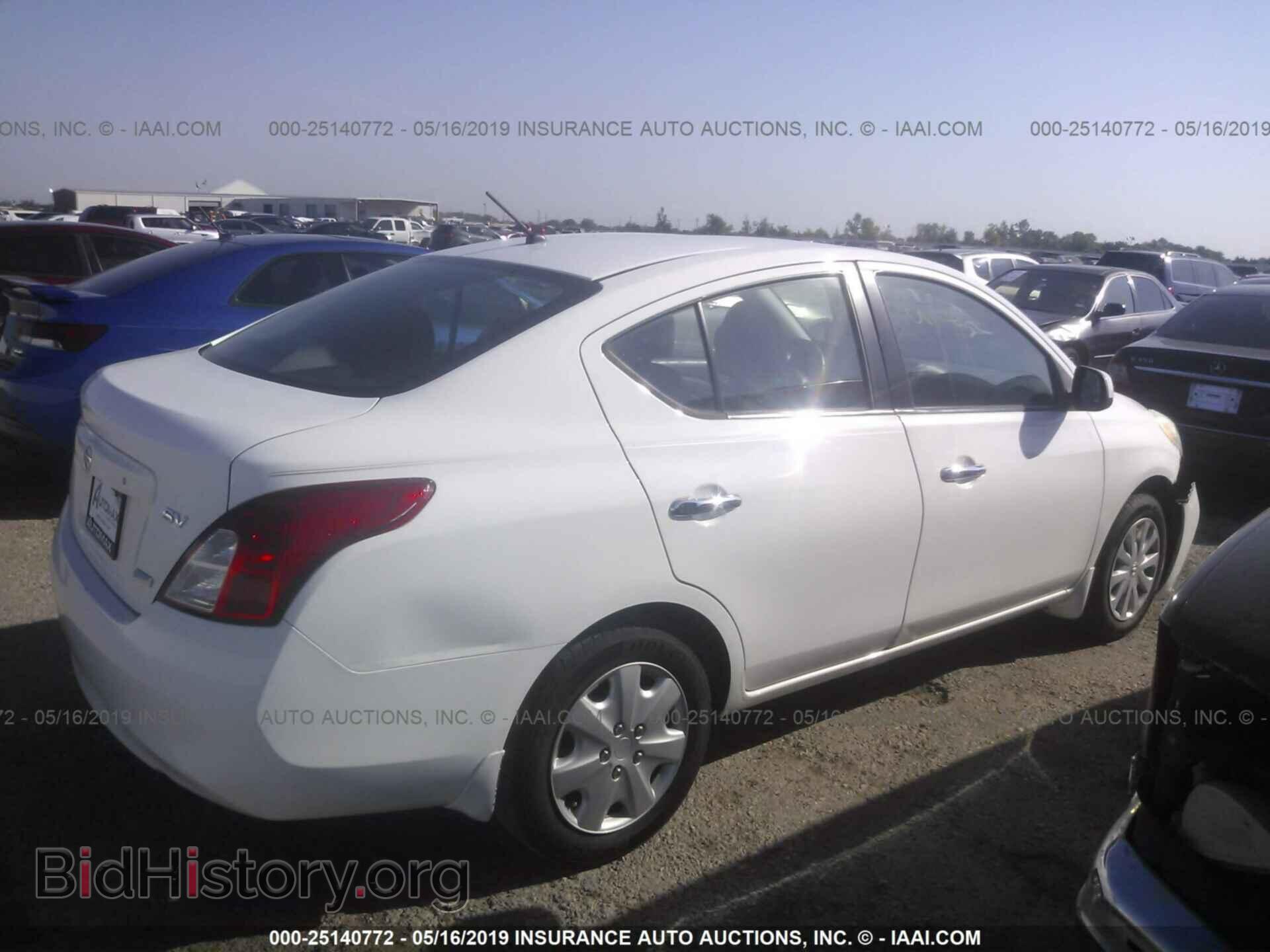 2012 NISSAN VERSA - VIN: 3N1CN7AP4CL856317 - Фото 4