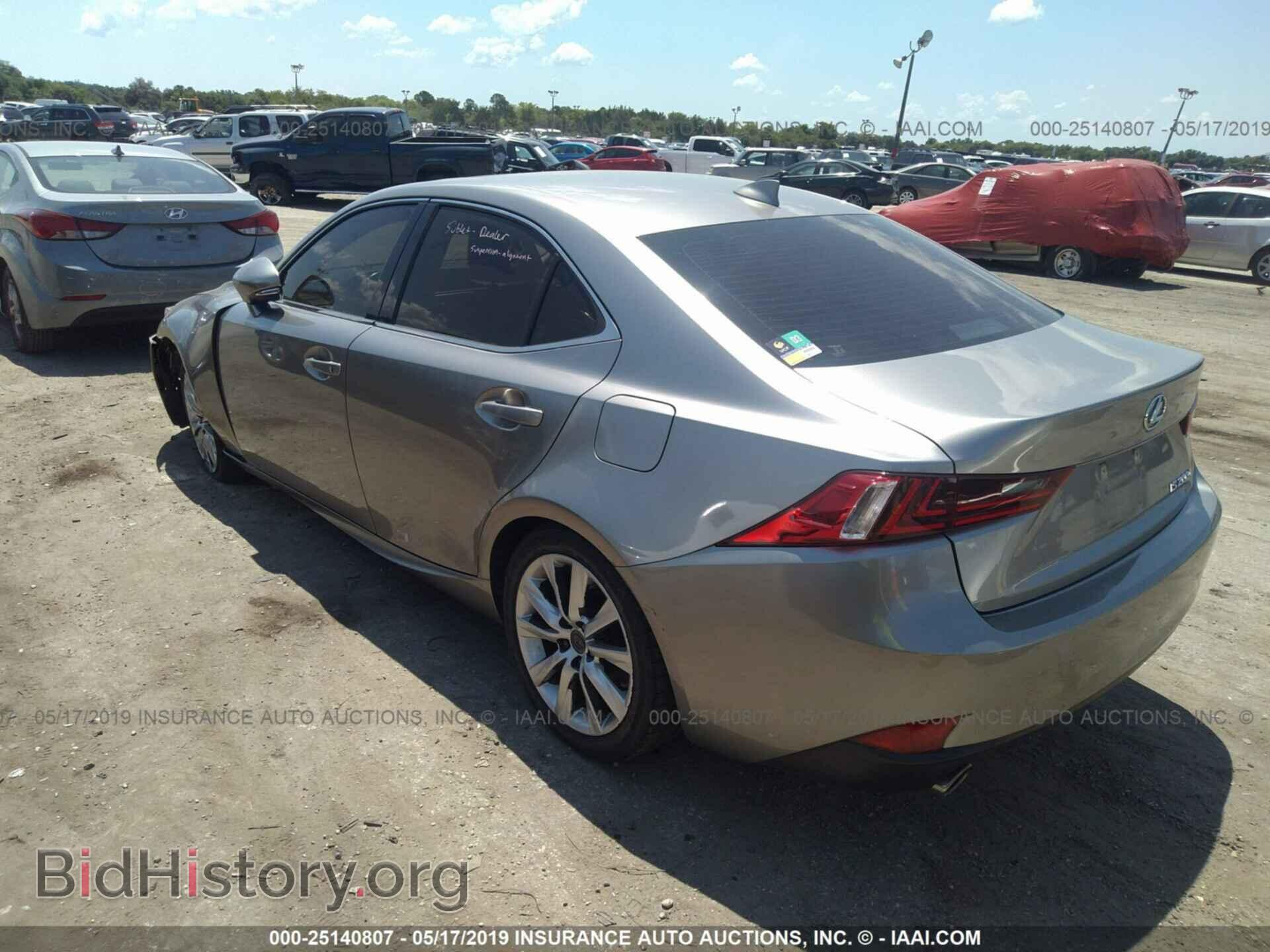2016 LEXUS IS - VIN: JTHBA1D28G5016207 - Photo 3