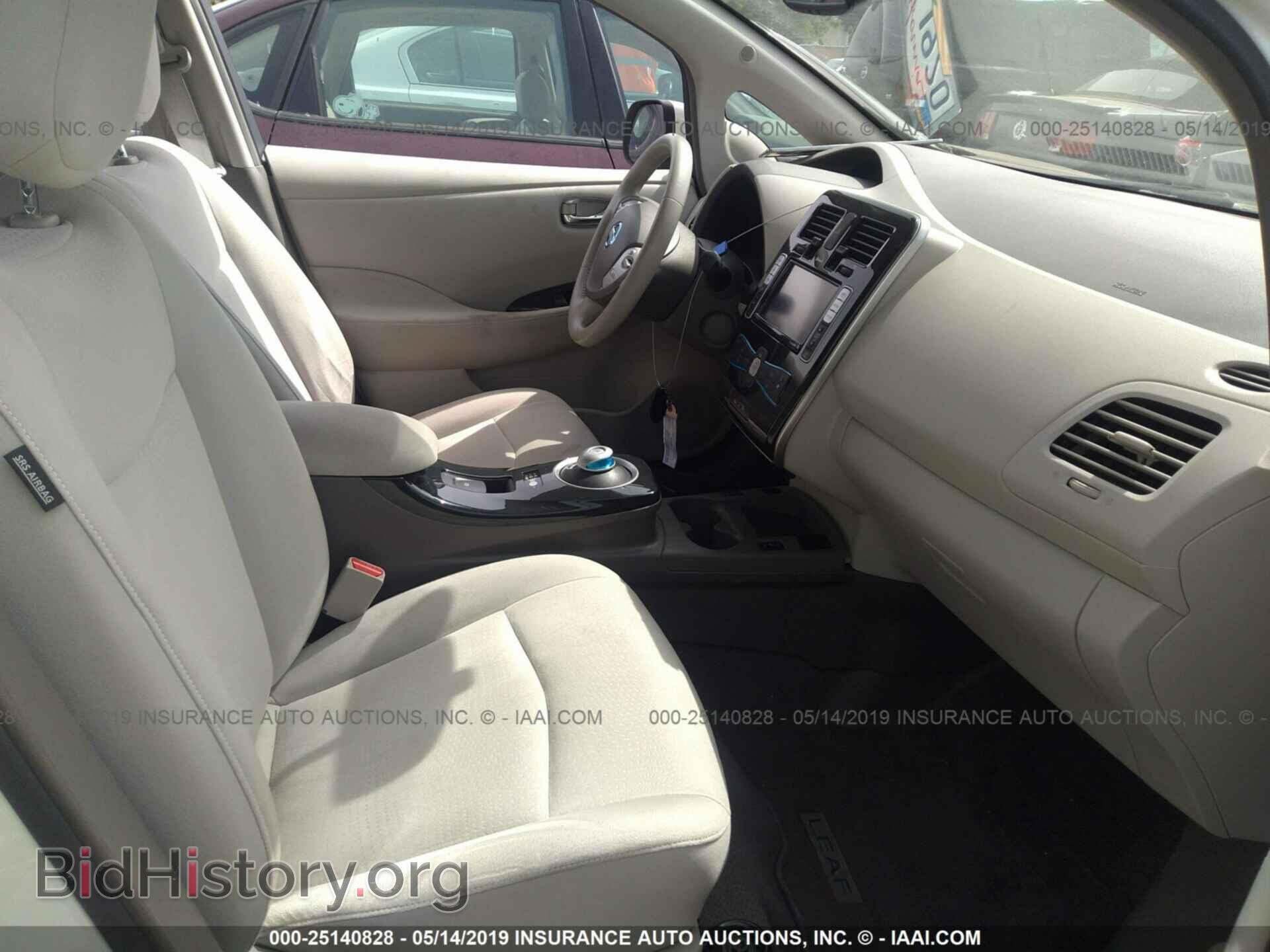 2012 NISSAN LEAF - VIN: JN1AZ0CP4CT025962 - Фото 5
