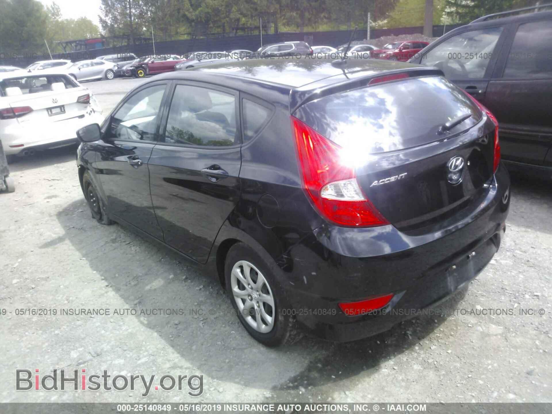 2014 HYUNDAI ACCENT - VIN: KMHCT5AE7EU174302 - Фото 3