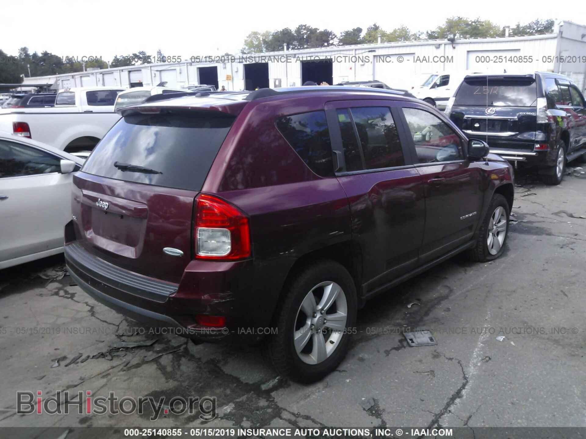 2011 JEEP COMPASS - VIN: 1J4NF1FB8BD180417 - Фото 4