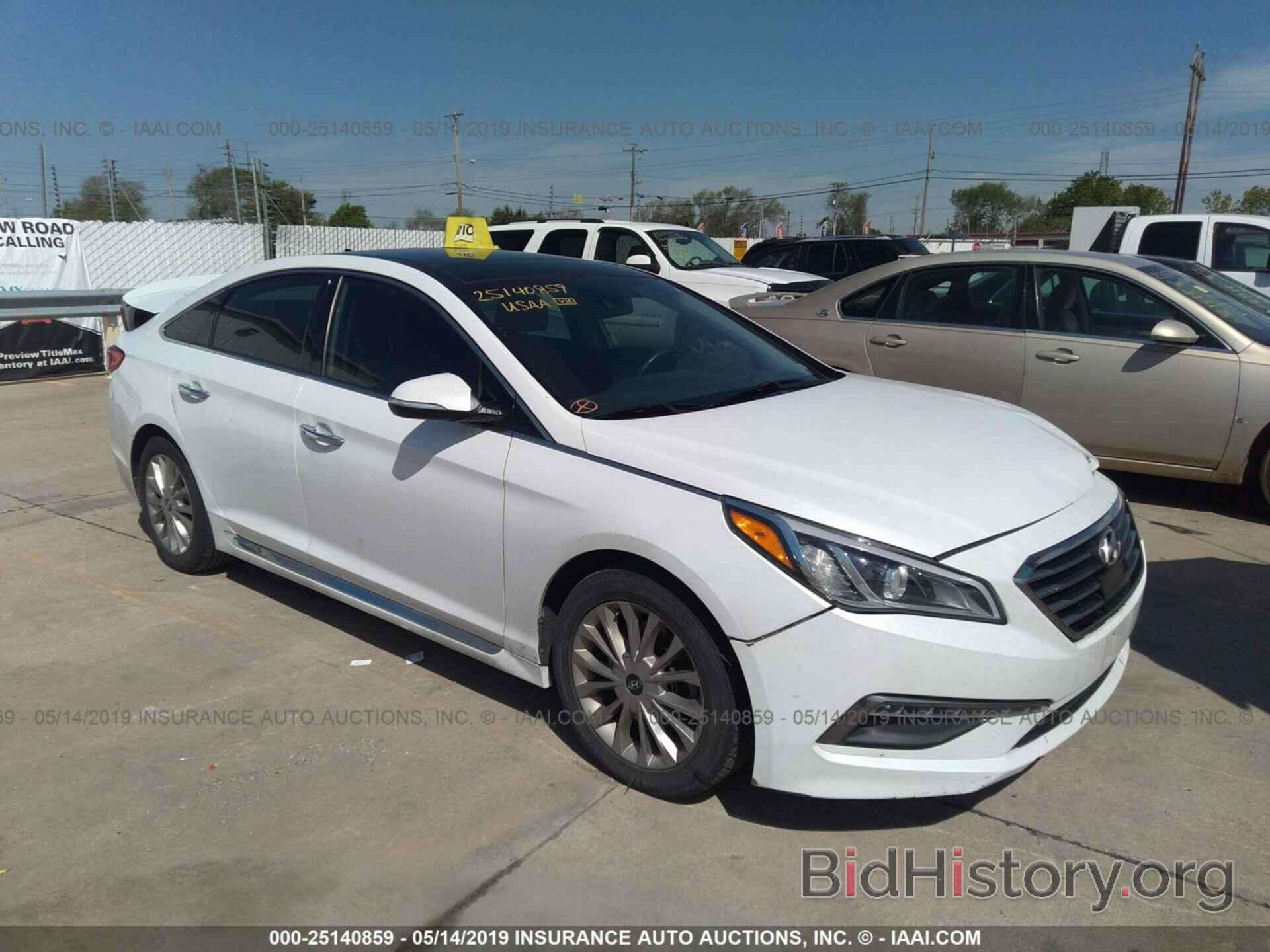 Photo 5NPE34AF8FH258303 - HYUNDAI SONATA 2015