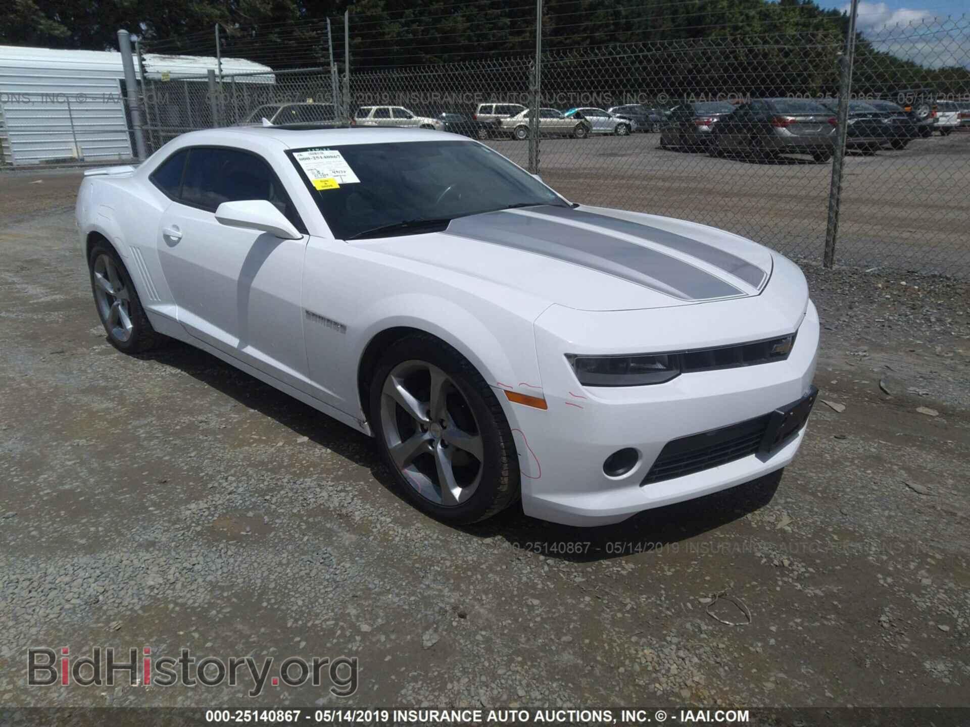 Фотография 2G1FB1E39E9165239 - CHEVROLET CAMARO 2014