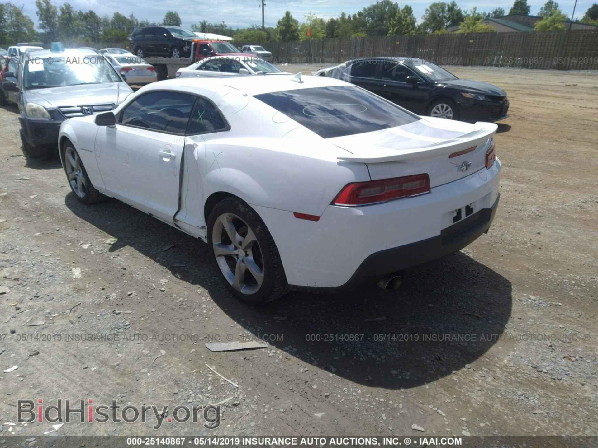 2014 CHEVROLET CAMARO - VIN: 2G1FB1E39E9165239 - Фото 3