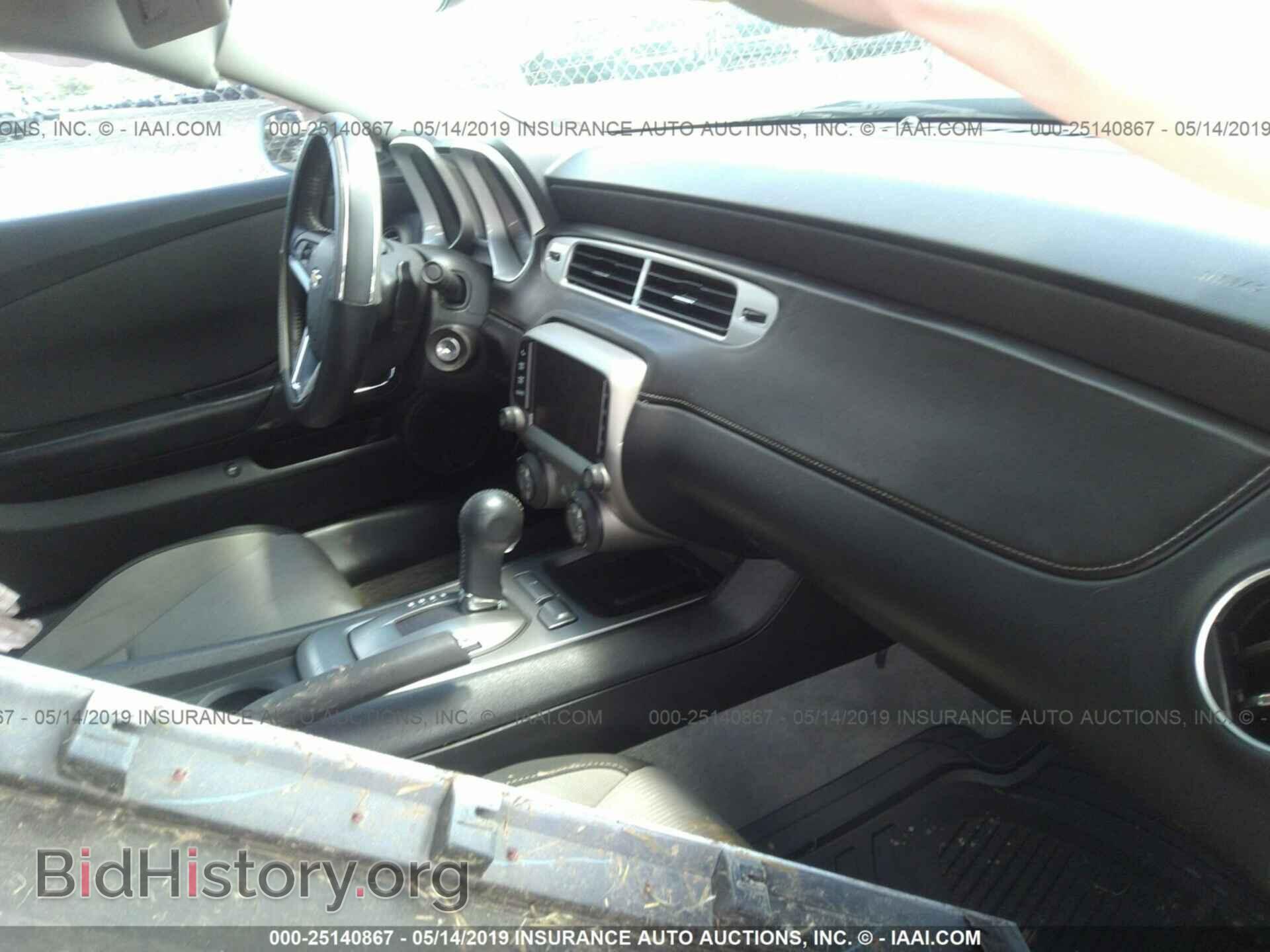 2014 CHEVROLET CAMARO - VIN: 2G1FB1E39E9165239 - Фото 5