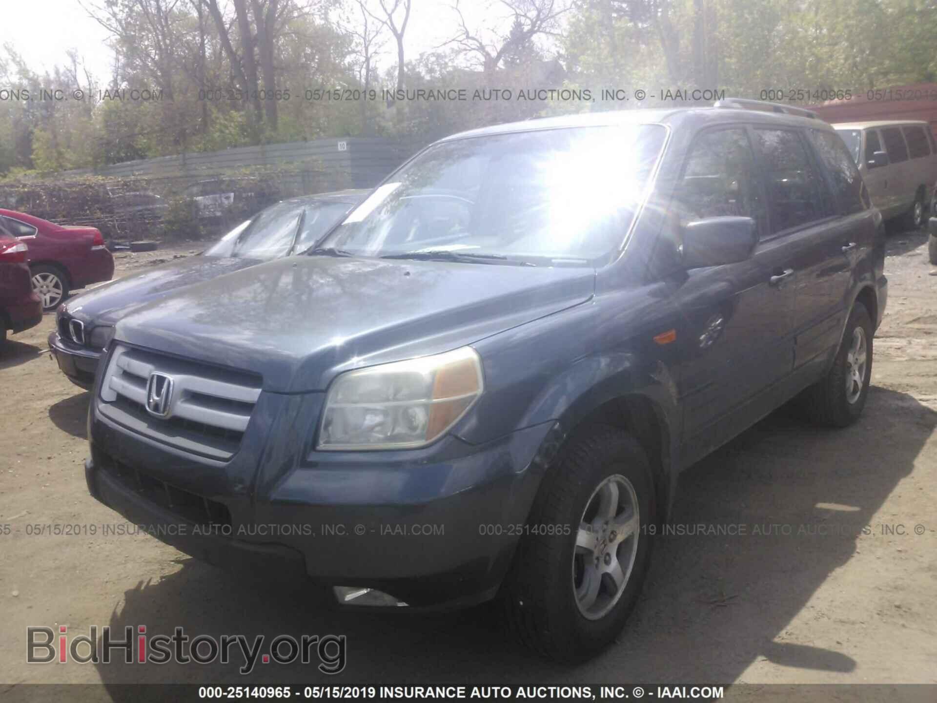 2006 HONDA PILOT - VIN: 5FNYF18636B005610 - Фото 2