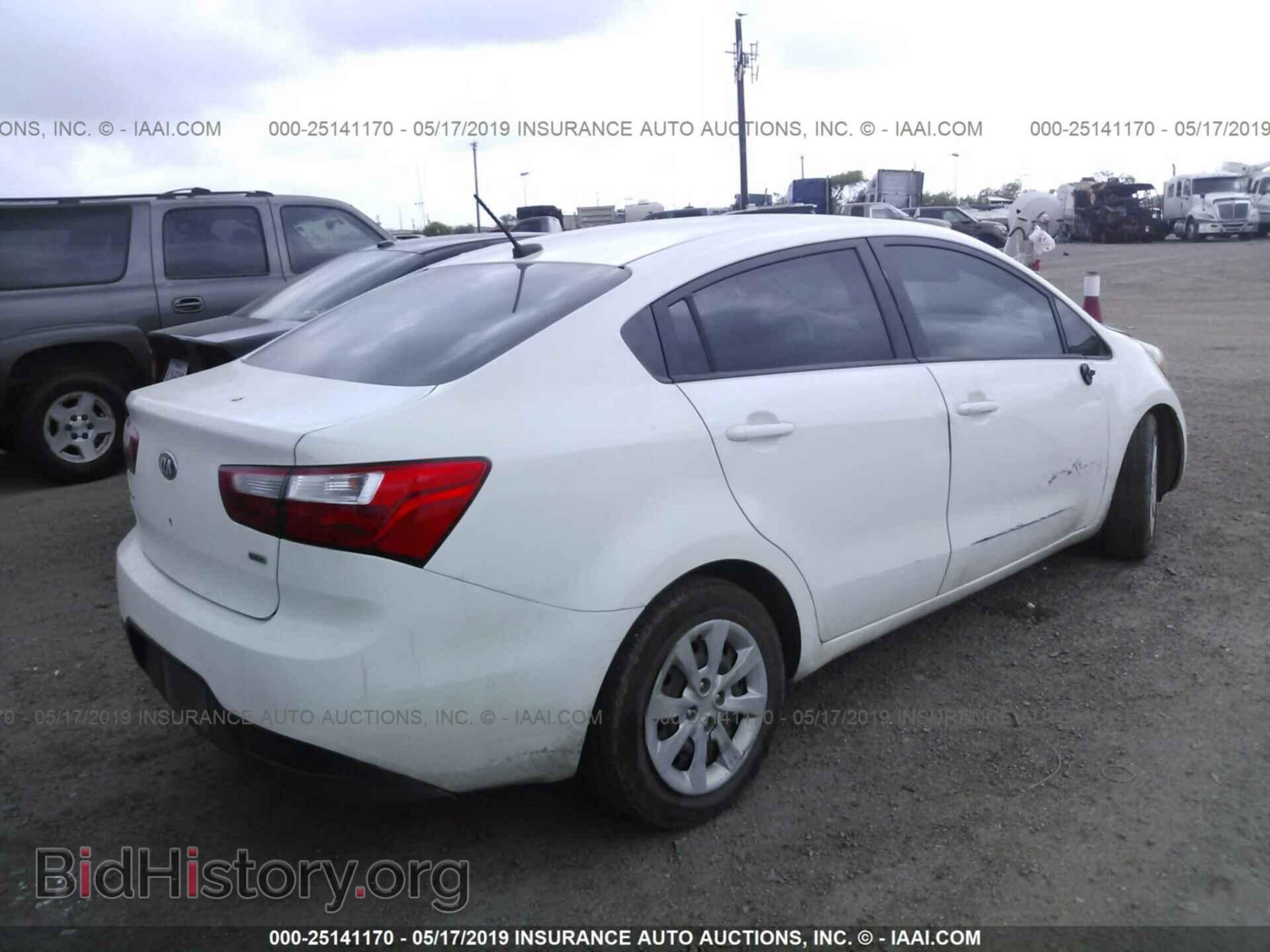 2013 KIA RIO - VIN: KNADM4A38D6152646 - Фото 4