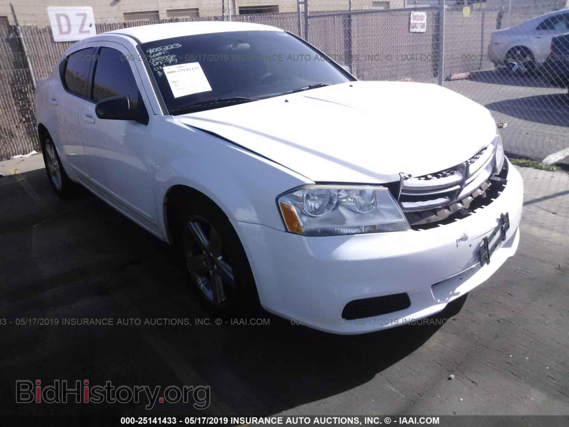 Photo 1C3CDZAB8DN717121 - DODGE AVENGER 2013