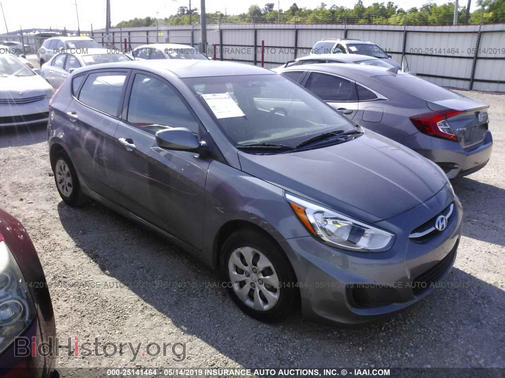 Фотография KMHCT5AE4HU315329 - HYUNDAI ACCENT 2017