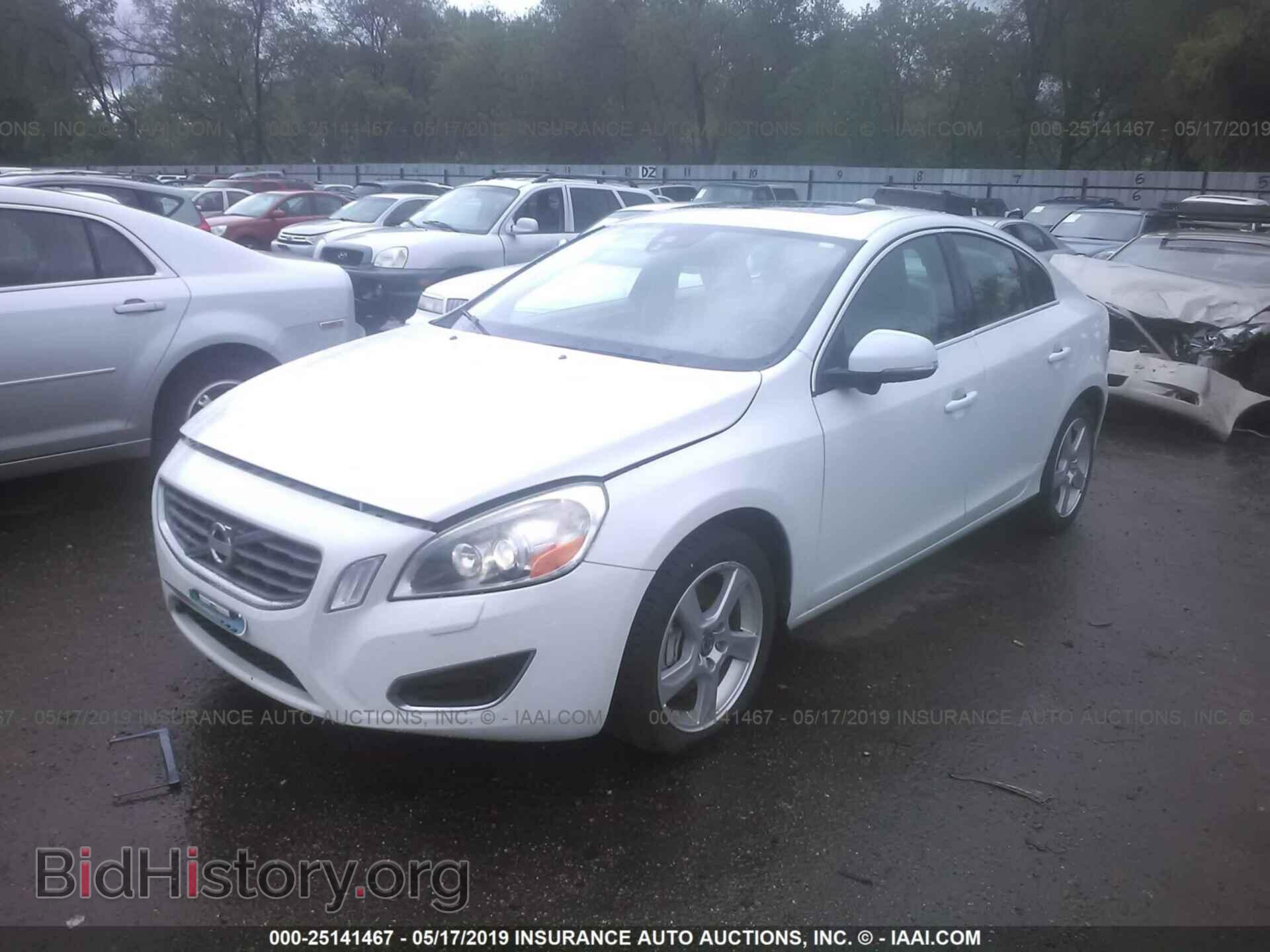 2013 VOLVO S60 - VIN: YV1612FH2D2197287 - Фото 2
