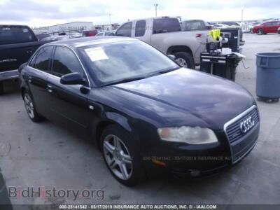 2006 Audi A4 2.0T Quattro, черный — VIN WAUDF78E96A168891, IAAI