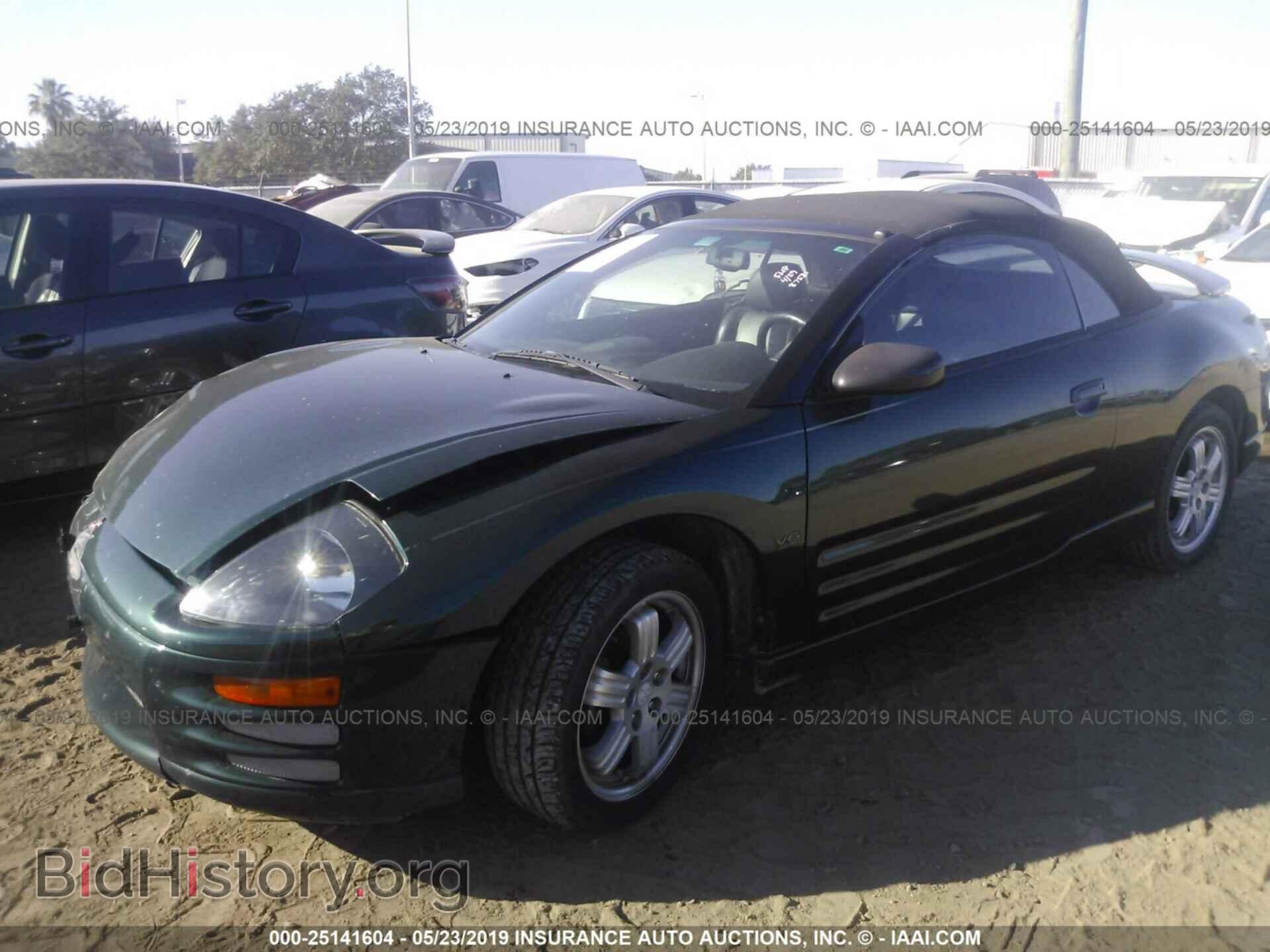 2001 MITSUBISHI ECLIPSE - VIN: 4A3AE85H91E021899 - Фото 2