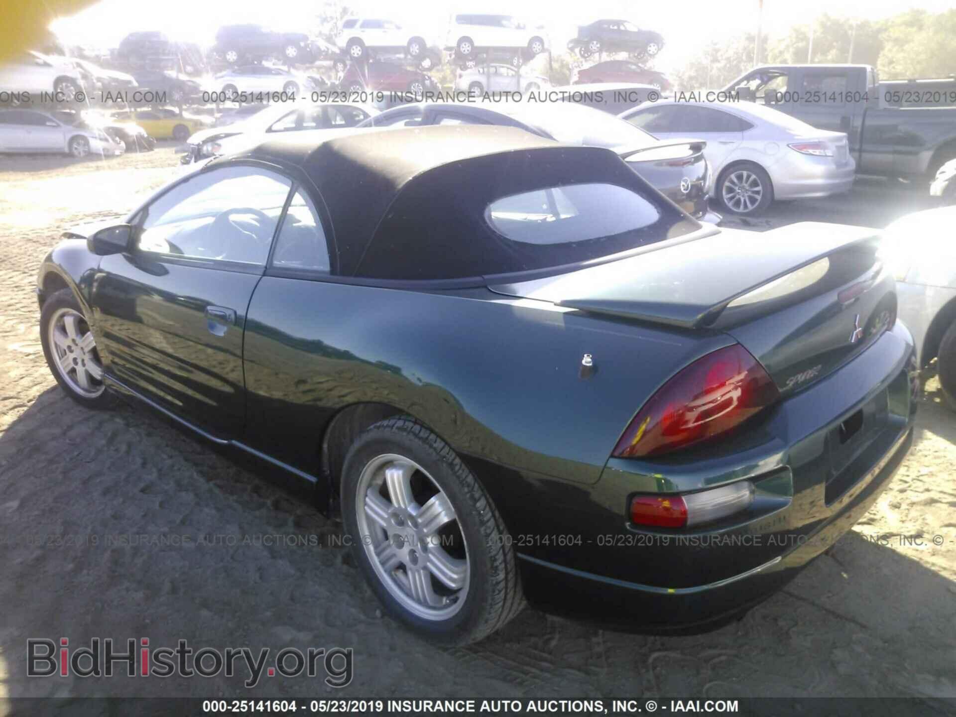 2001 MITSUBISHI ECLIPSE - VIN: 4A3AE85H91E021899 - Фото 3