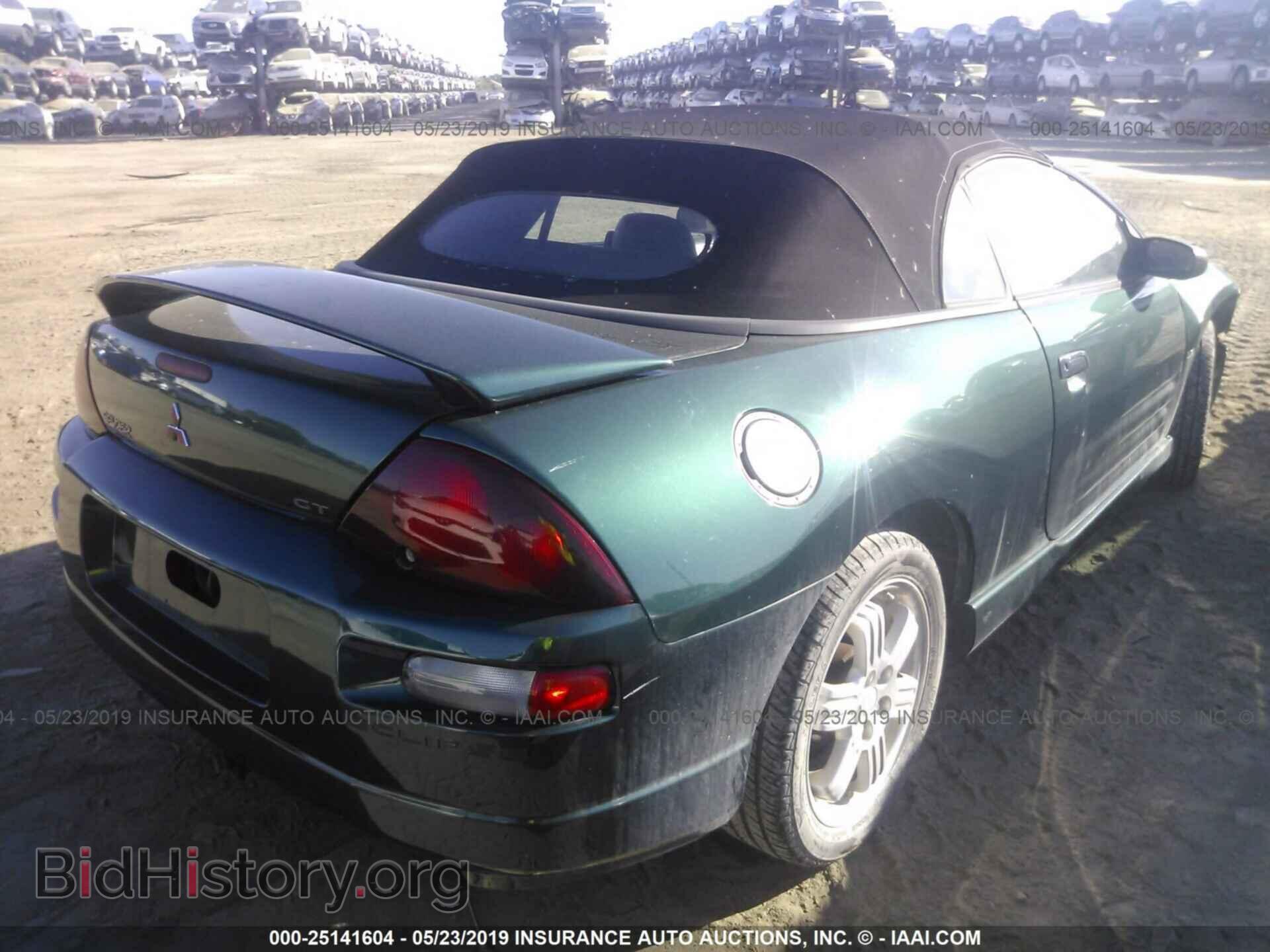 2001 MITSUBISHI ECLIPSE - VIN: 4A3AE85H91E021899 - Фото 4