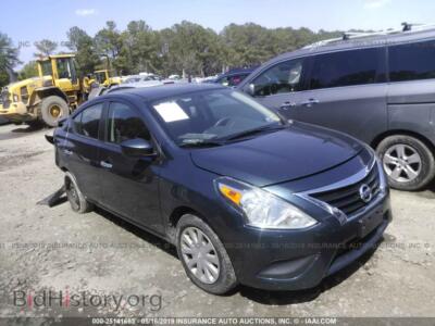 2017 Nissan VERSA S/S Plus/SV/SL, сине-зеленый — VIN 3N1CN7AP8HL812425, IAAI
