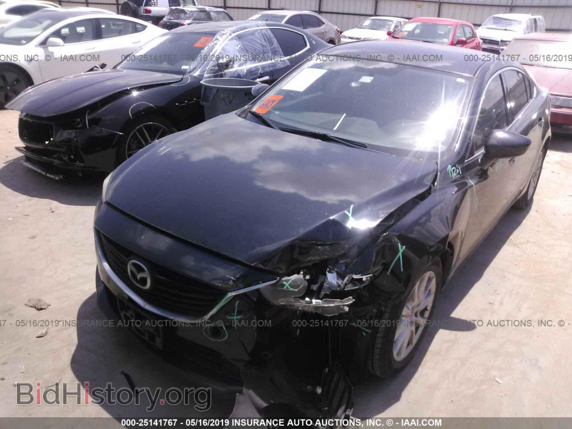 2014 MAZDA 6 - VIN: JM1GJ1U65E1127439 - Фото 2