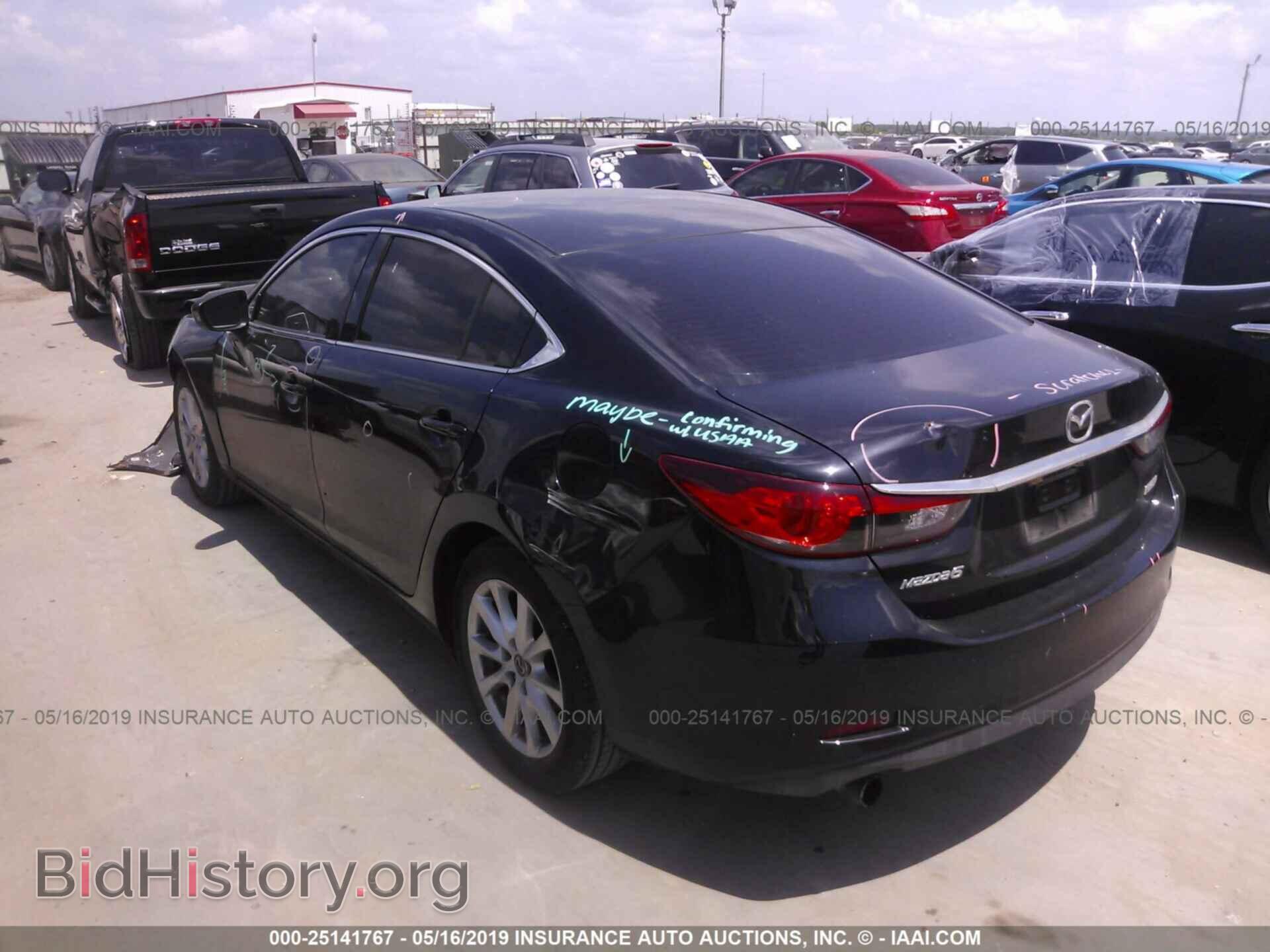 2014 MAZDA 6 - VIN: JM1GJ1U65E1127439 - Фото 3