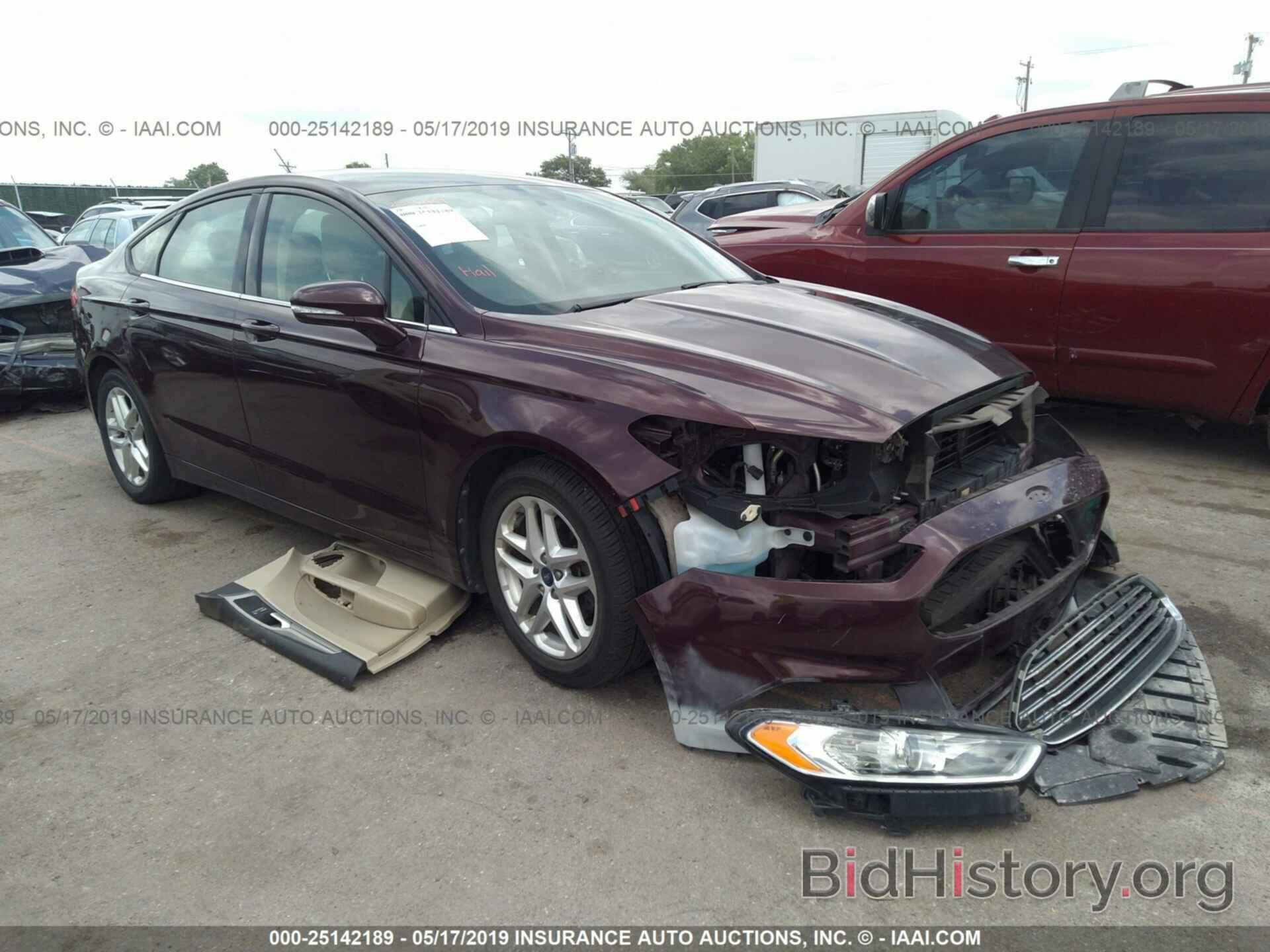 Photo 3FA6P0H78DR108126 - FORD FUSION 2013