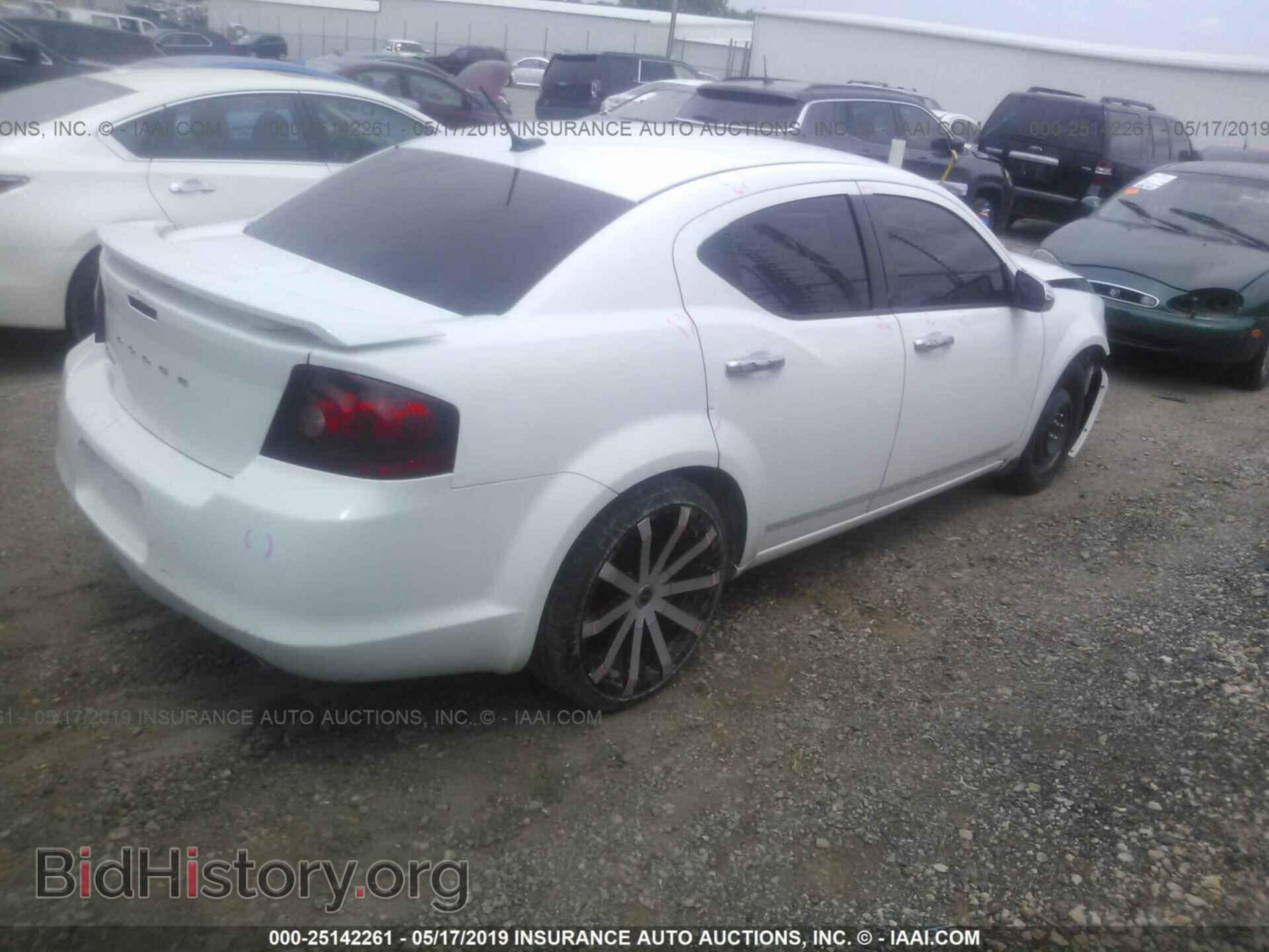 2013 DODGE AVENGER - VIN: 1C3CDZAG5DN506860 - Фото 4