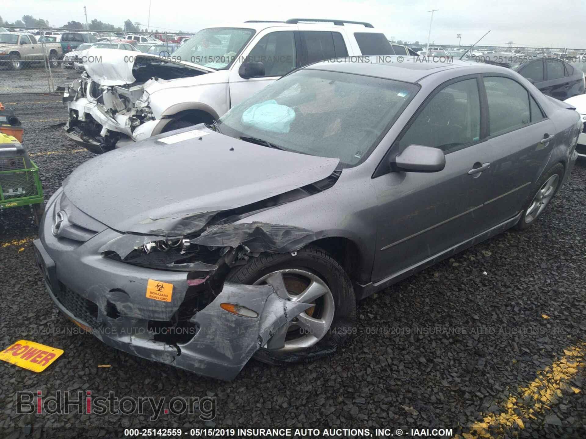 2007 Mazda 6 - VIN: 1YVHP80C075M34403 - Фото 2