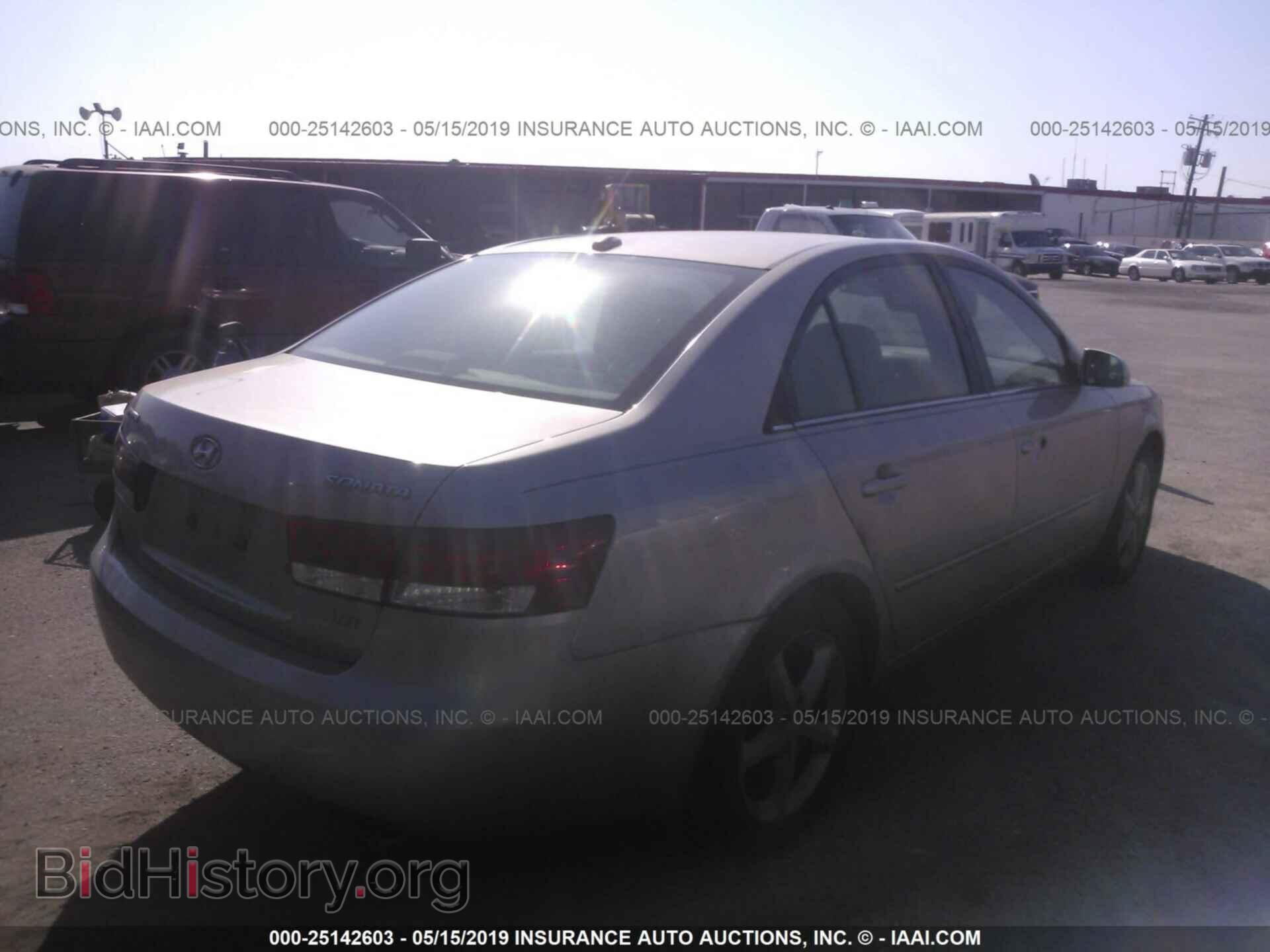 2007 HYUNDAI SONATA - VIN: 5NPEU46F27H257137 - Фото 4