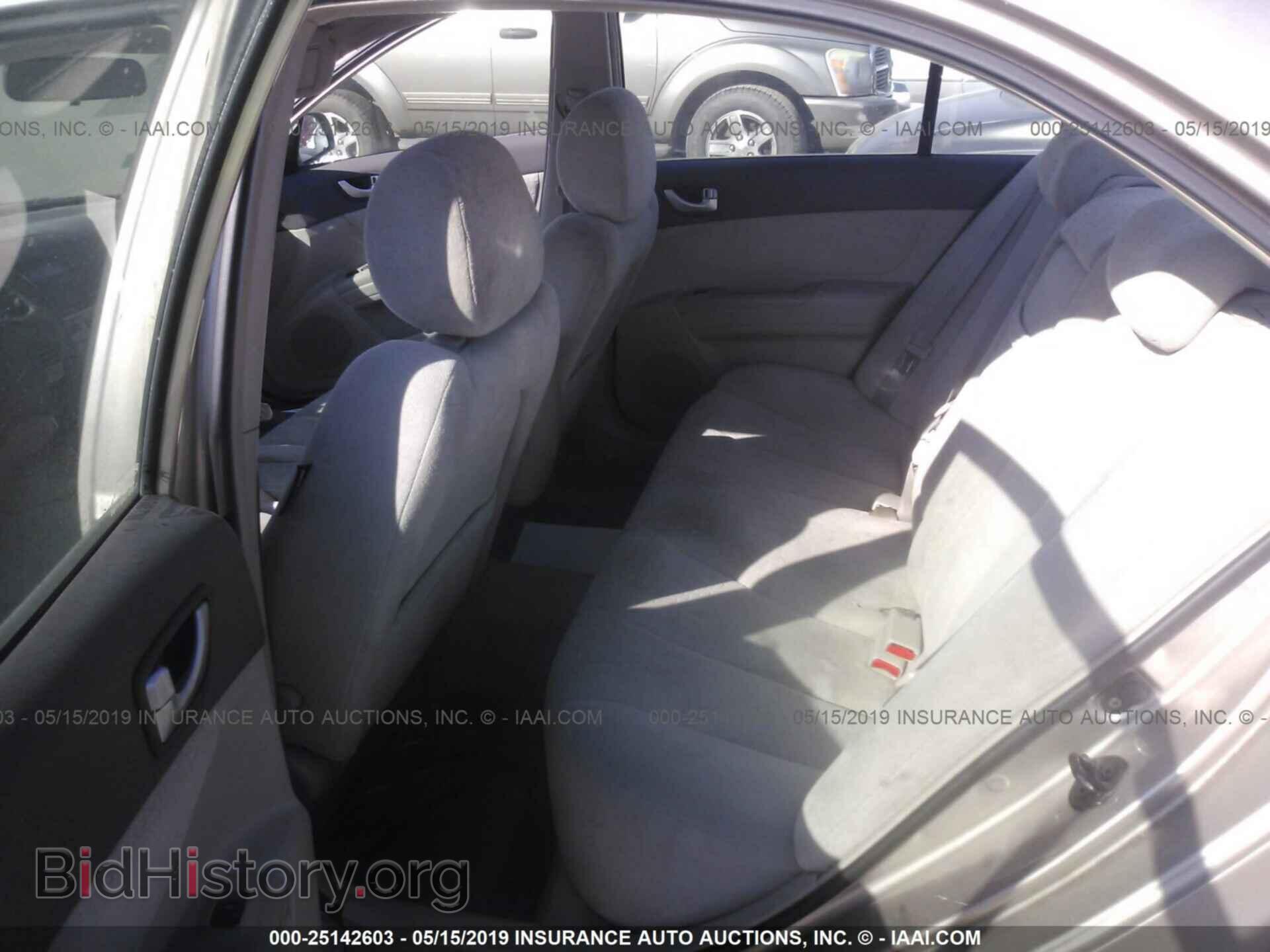 2007 HYUNDAI SONATA - VIN: 5NPEU46F27H257137 - Фото 8