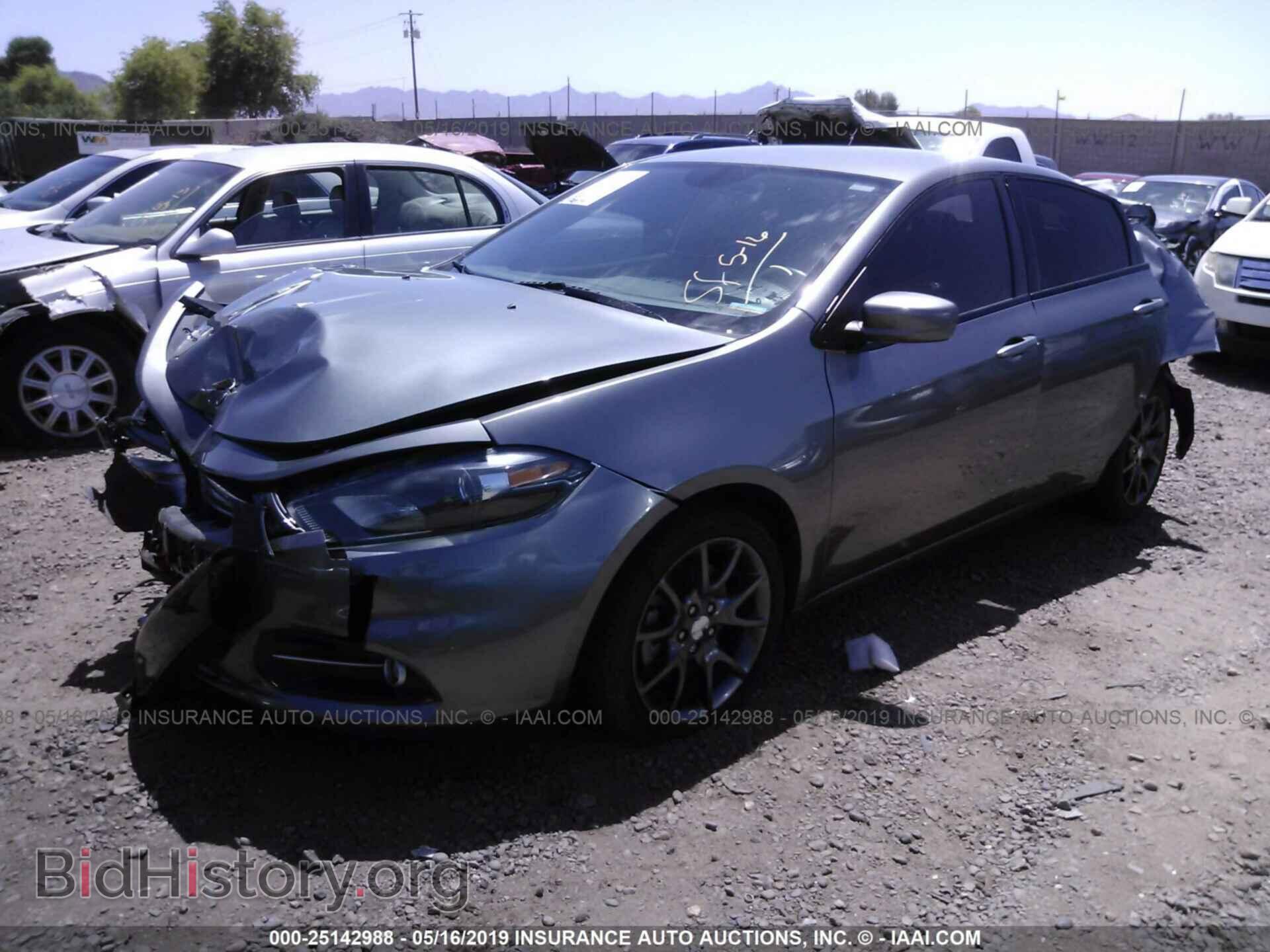 2013 DODGE DART - VIN: 1C3CDFBH1DD149382 - Фото 2
