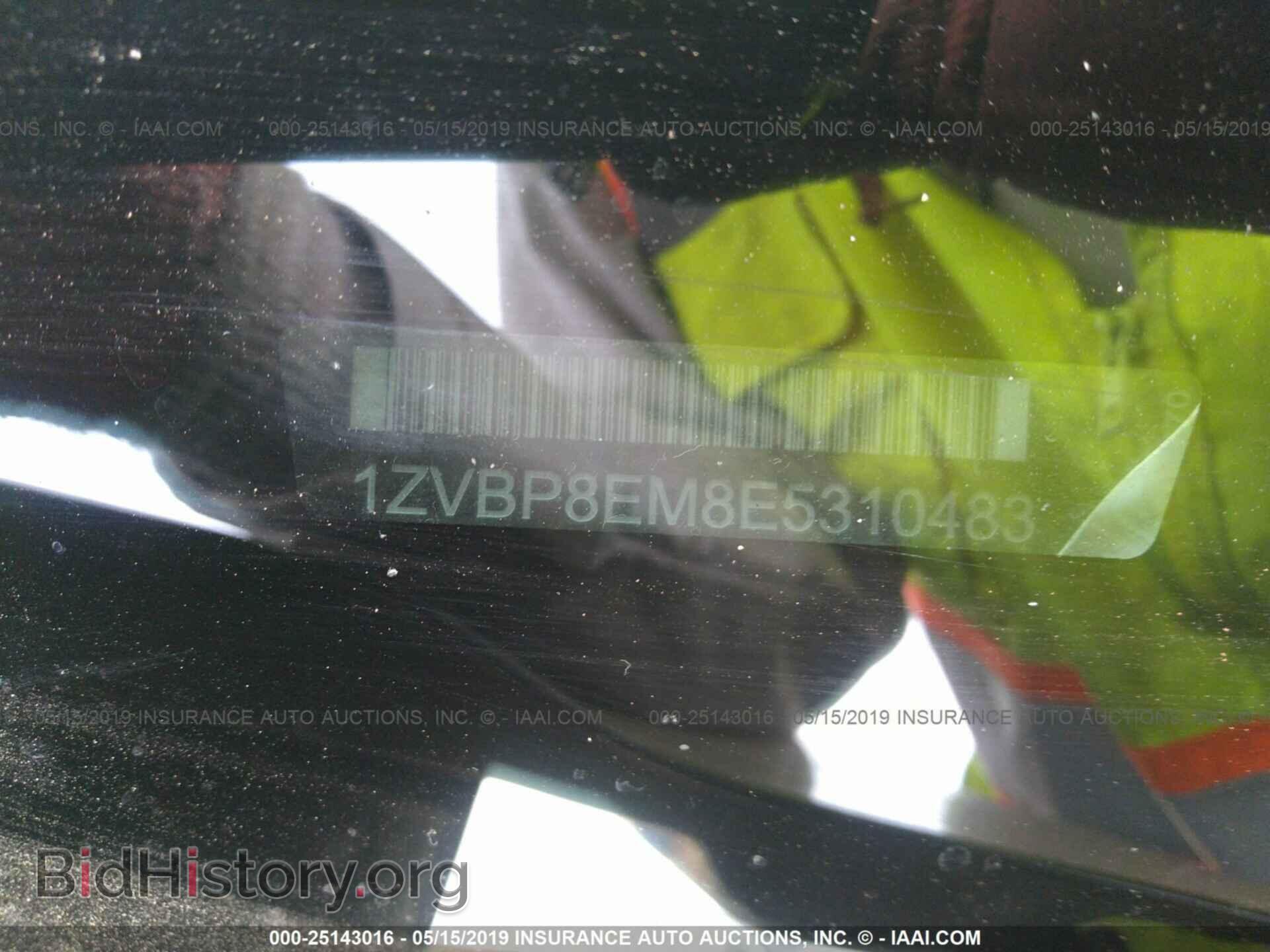 2014 FORD MUSTANG - VIN: 1ZVBP8EM8E5310483 - Фото 9