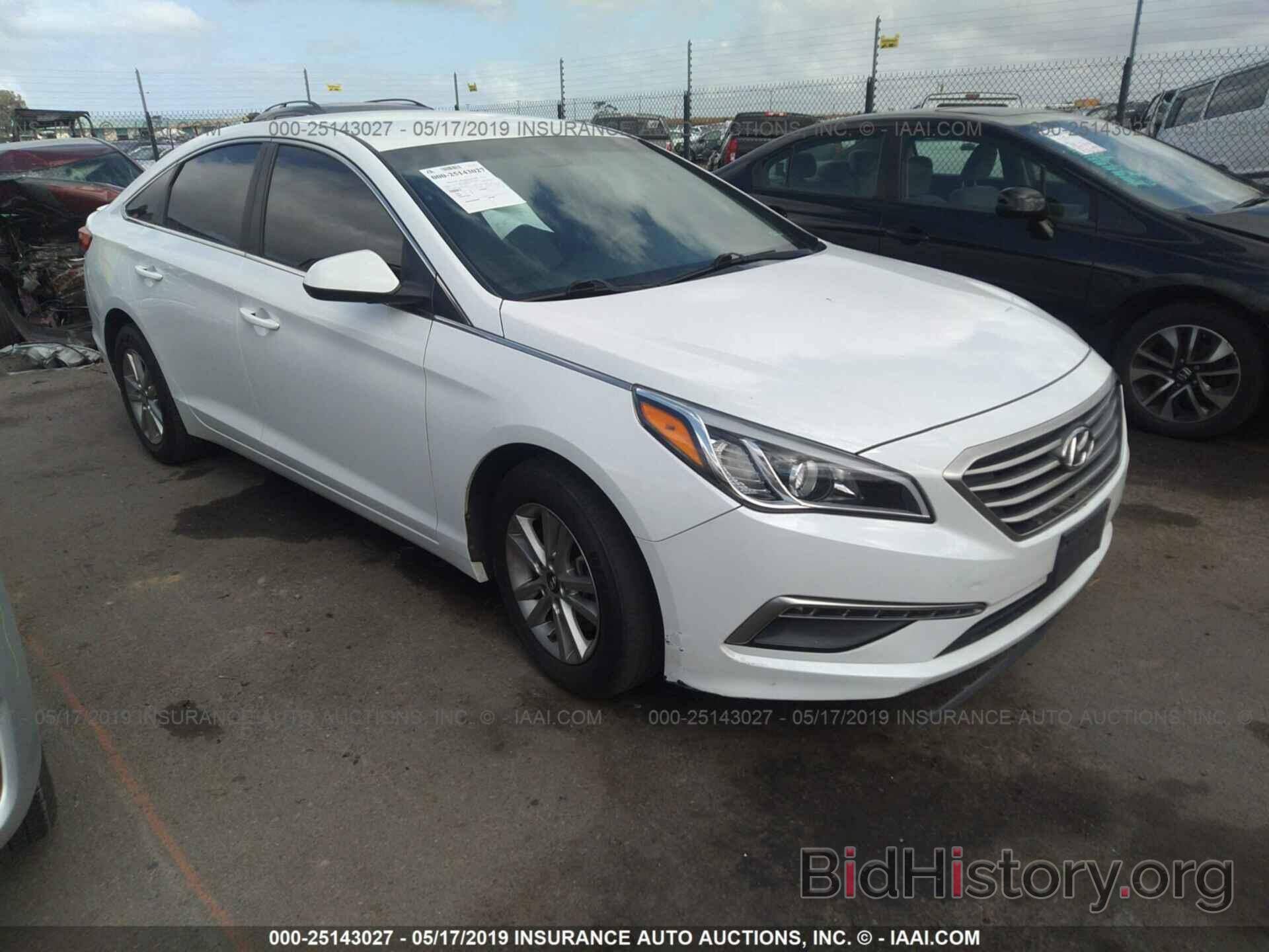 Photo 5NPE24AF2FH154943 - HYUNDAI SONATA 2015