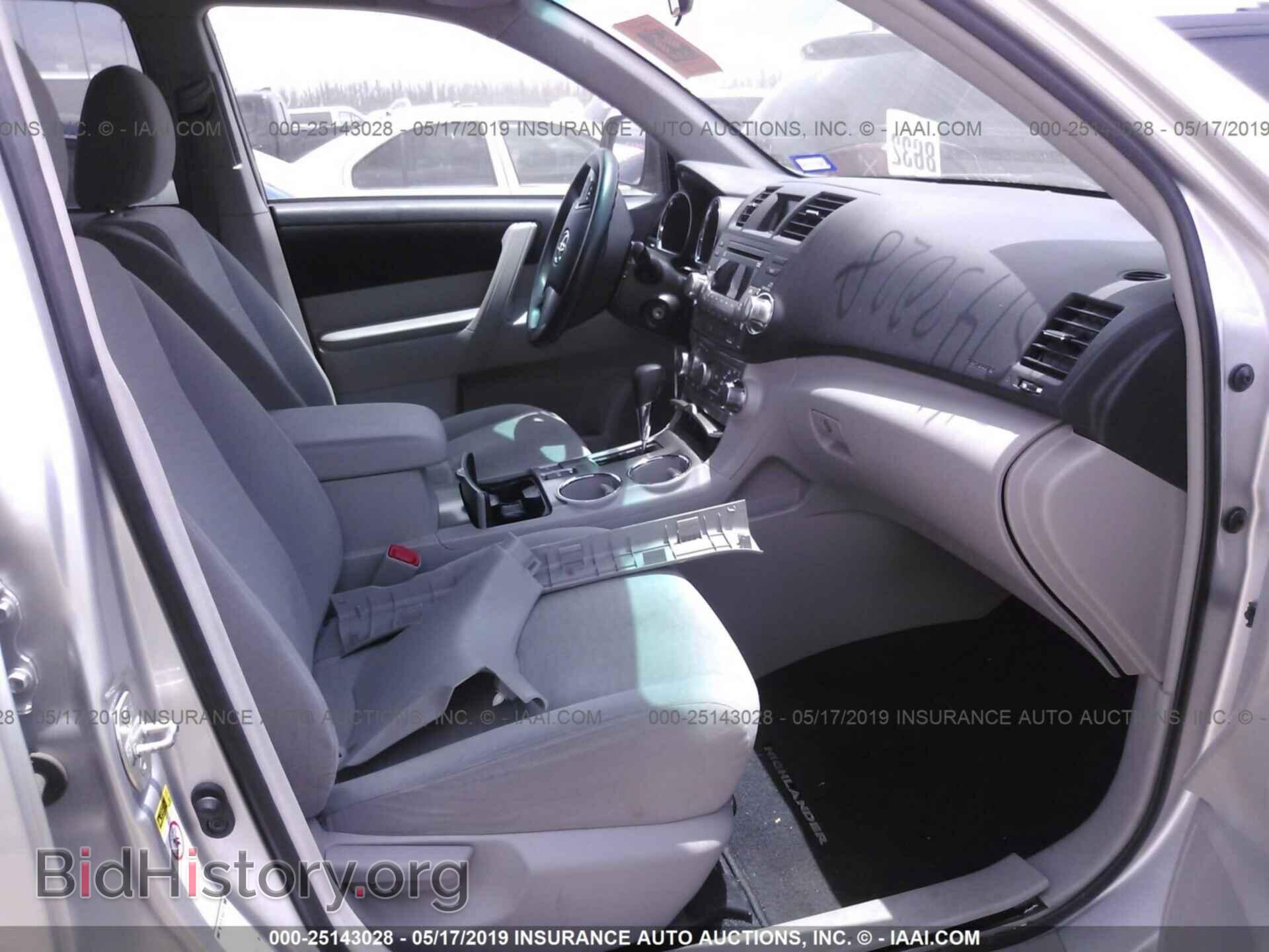 2012 TOYOTA HIGHLANDER - VIN: 5TDBK3EH3CS159356 - Фото 5