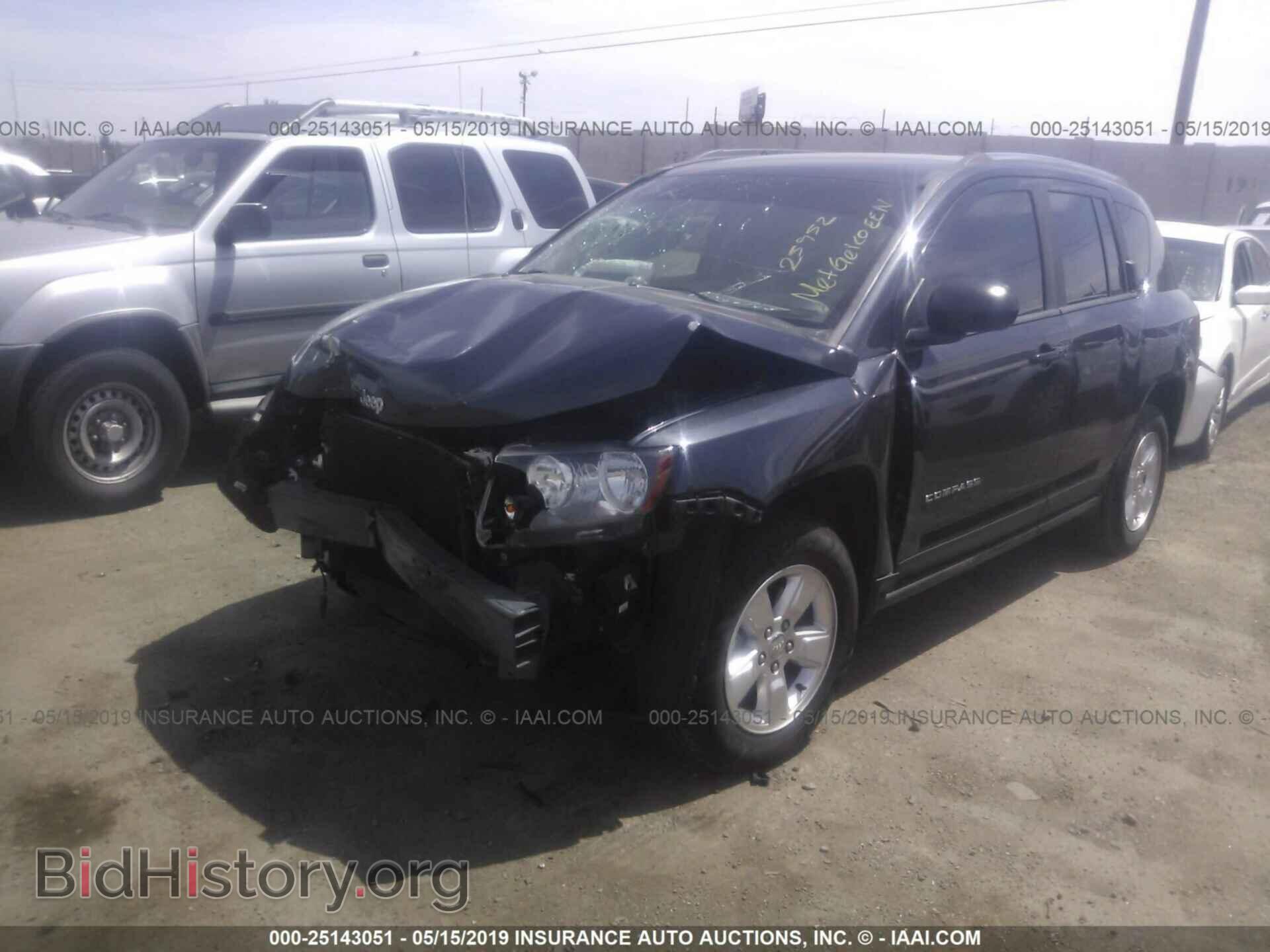 2014 JEEP COMPASS - VIN: 1C4NJCBA4ED843130 - Photo 2