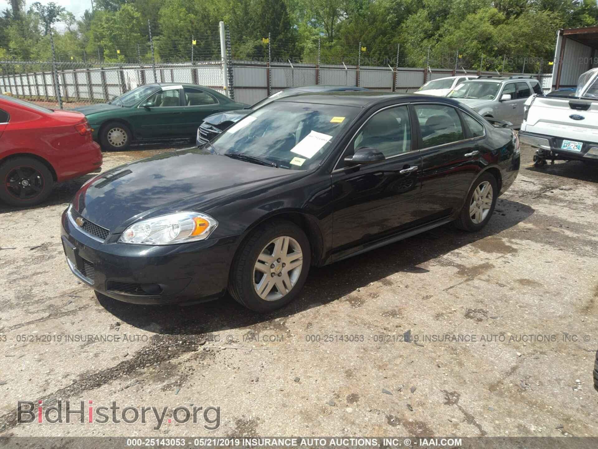 2012 CHEVROLET IMPALA - VIN: 2G1WC5E39C1241428 - Фото 2