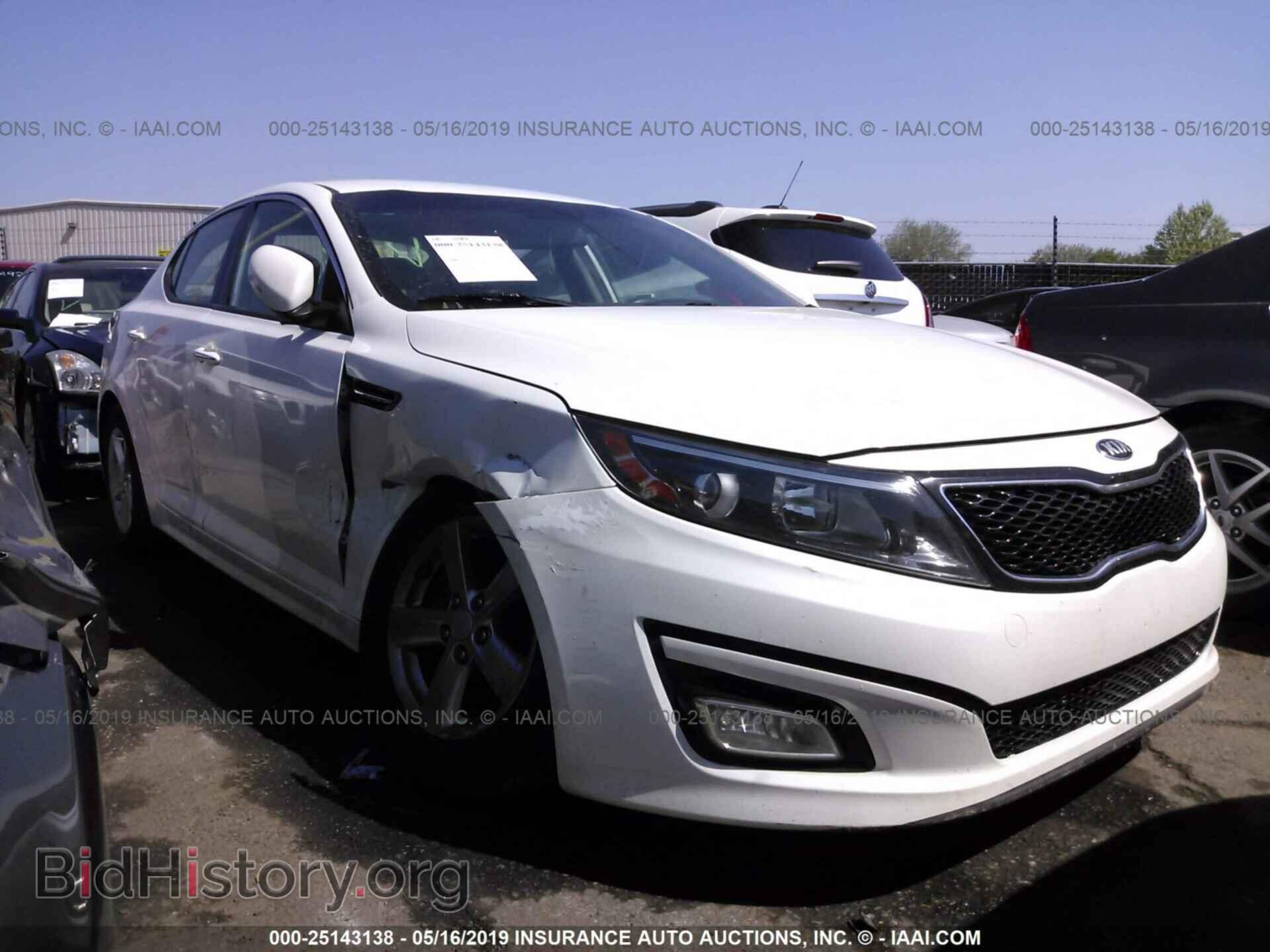 Фотография KNAGM4A73F5577409 - KIA OPTIMA 2015