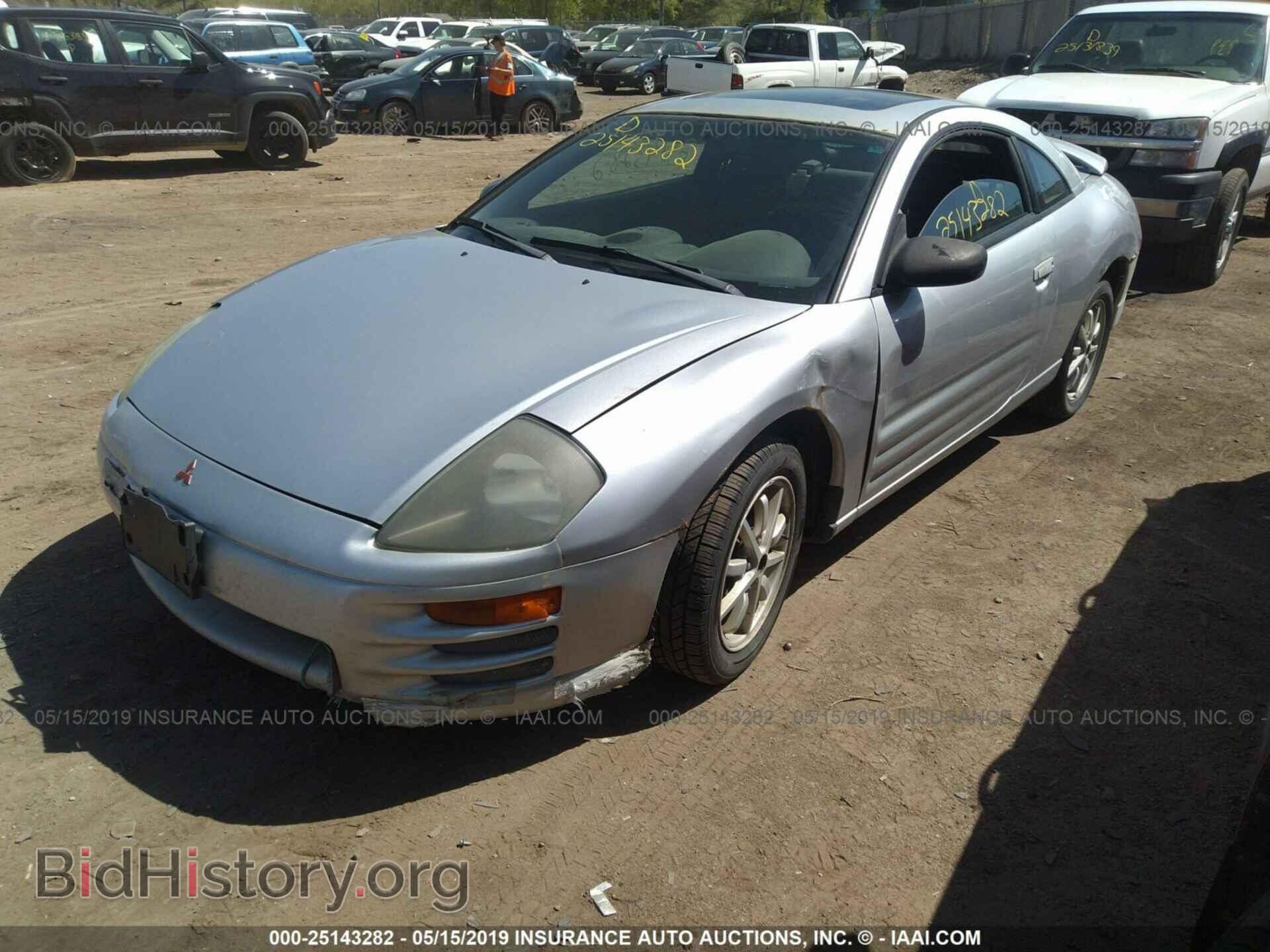2001 MITSUBISHI ECLIPSE - VIN: 4A3AC44G91E177268 - Photo 2