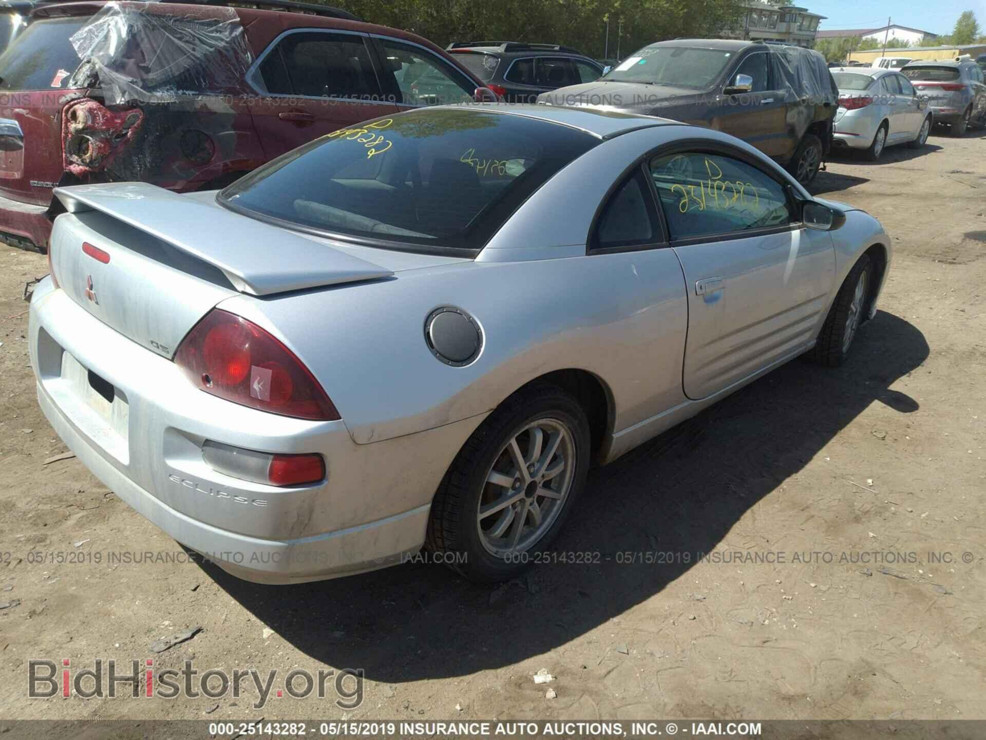 2001 MITSUBISHI ECLIPSE - VIN: 4A3AC44G91E177268 - Photo 4