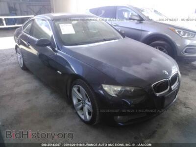 2007 BMW 335 I, темно-синий — VIN WBAWB735X7PV82840, IAAI